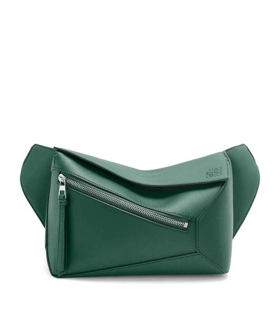 Small Leather Puzzle Bag