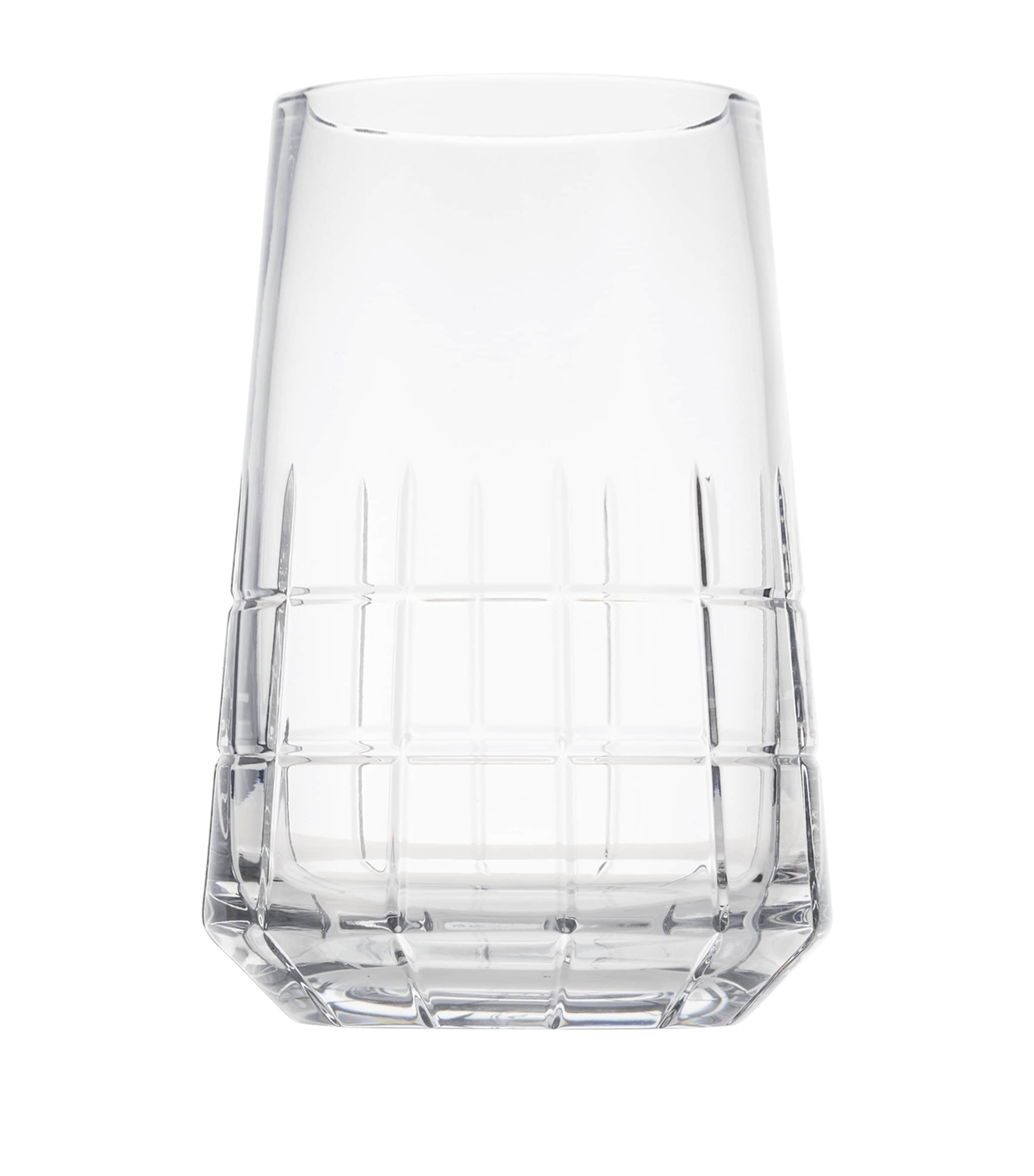 Christofle Small Crystal Graphik Vase (19cm) Transparent