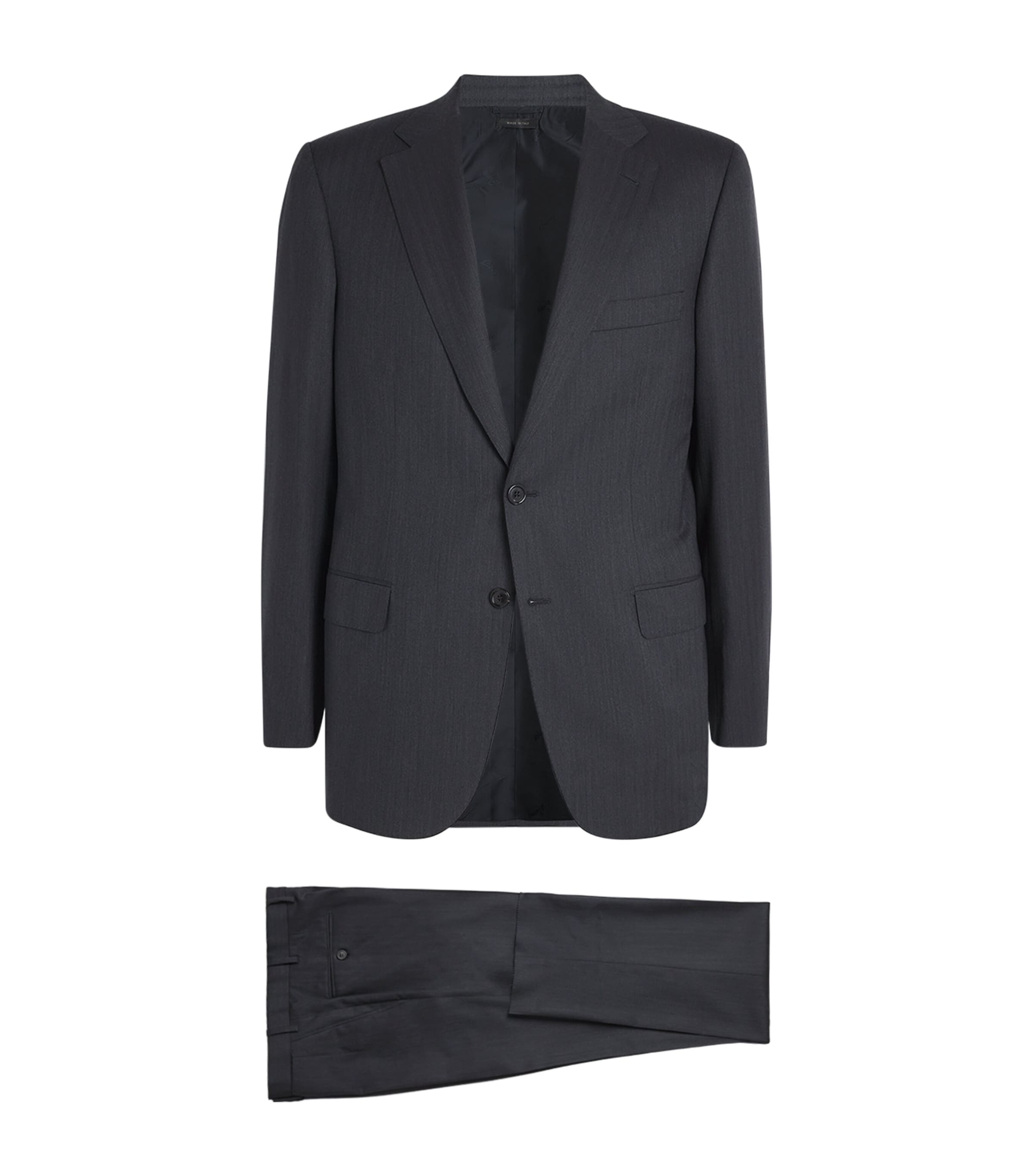 Brioni Mens Virgin Wool 2-Piece Suit