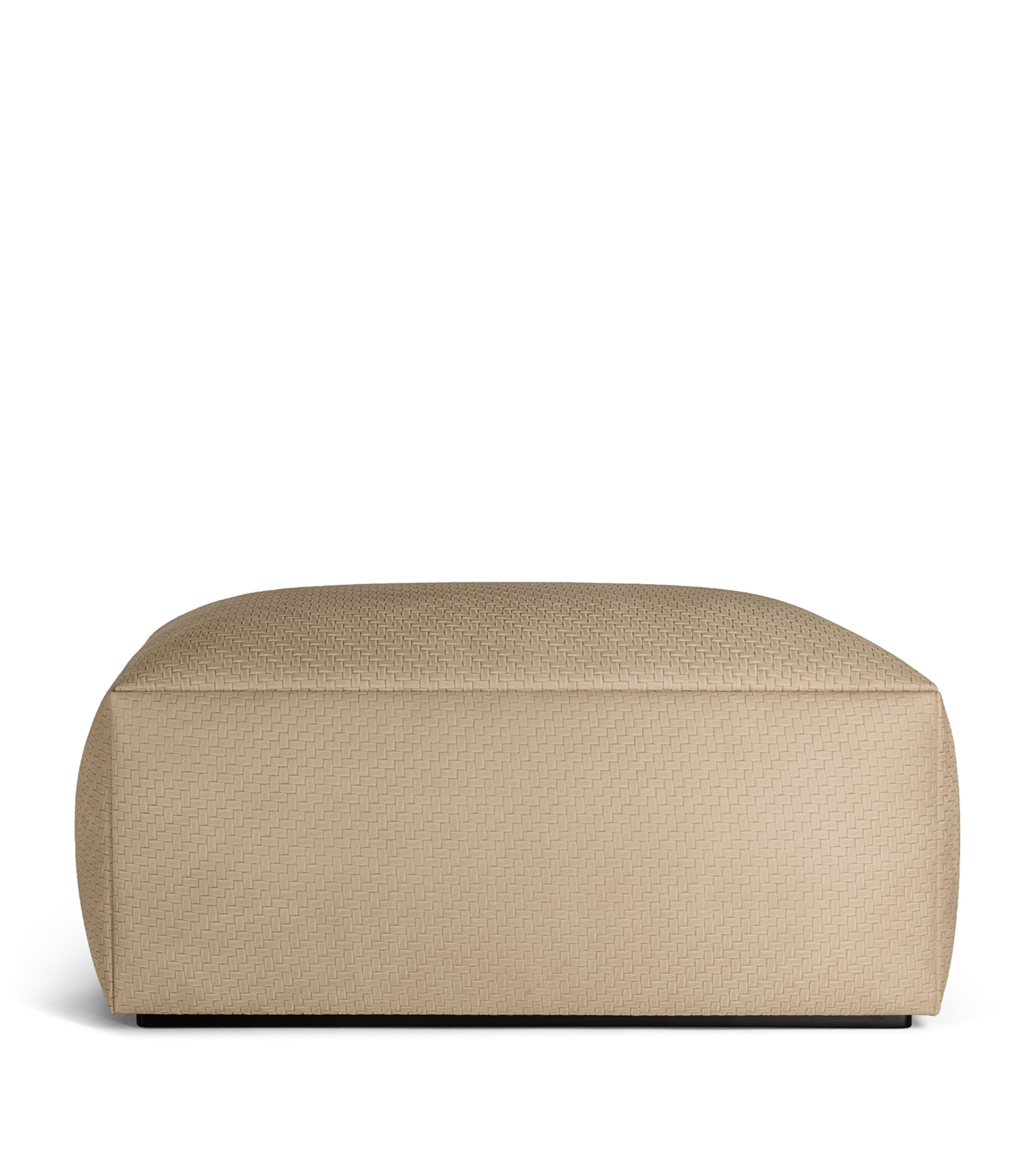 Poltrona Frau Kubaya Ottoman Leather Knits