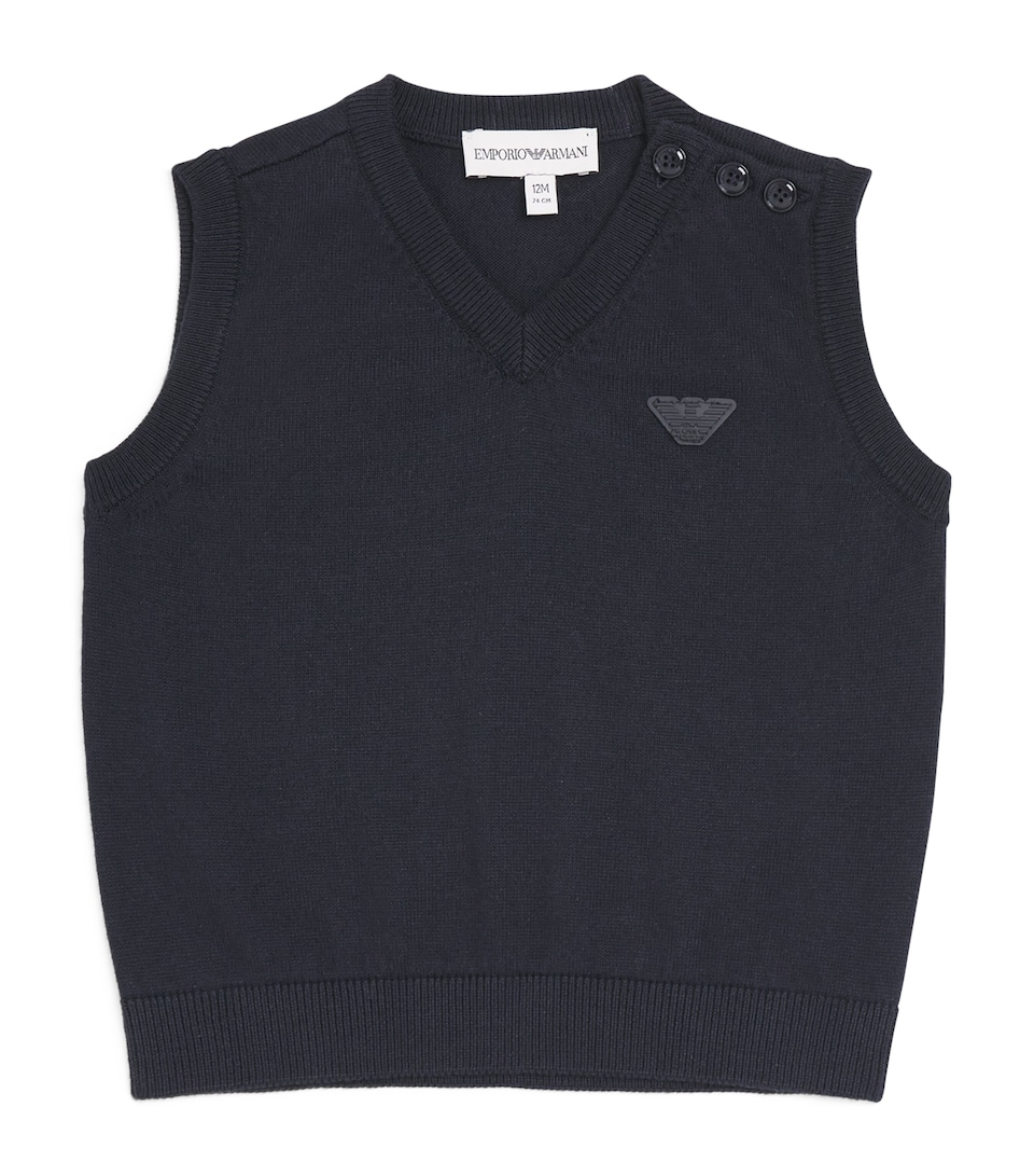 Cotton-Wool Logo Sweater Vest (9-36 Months)