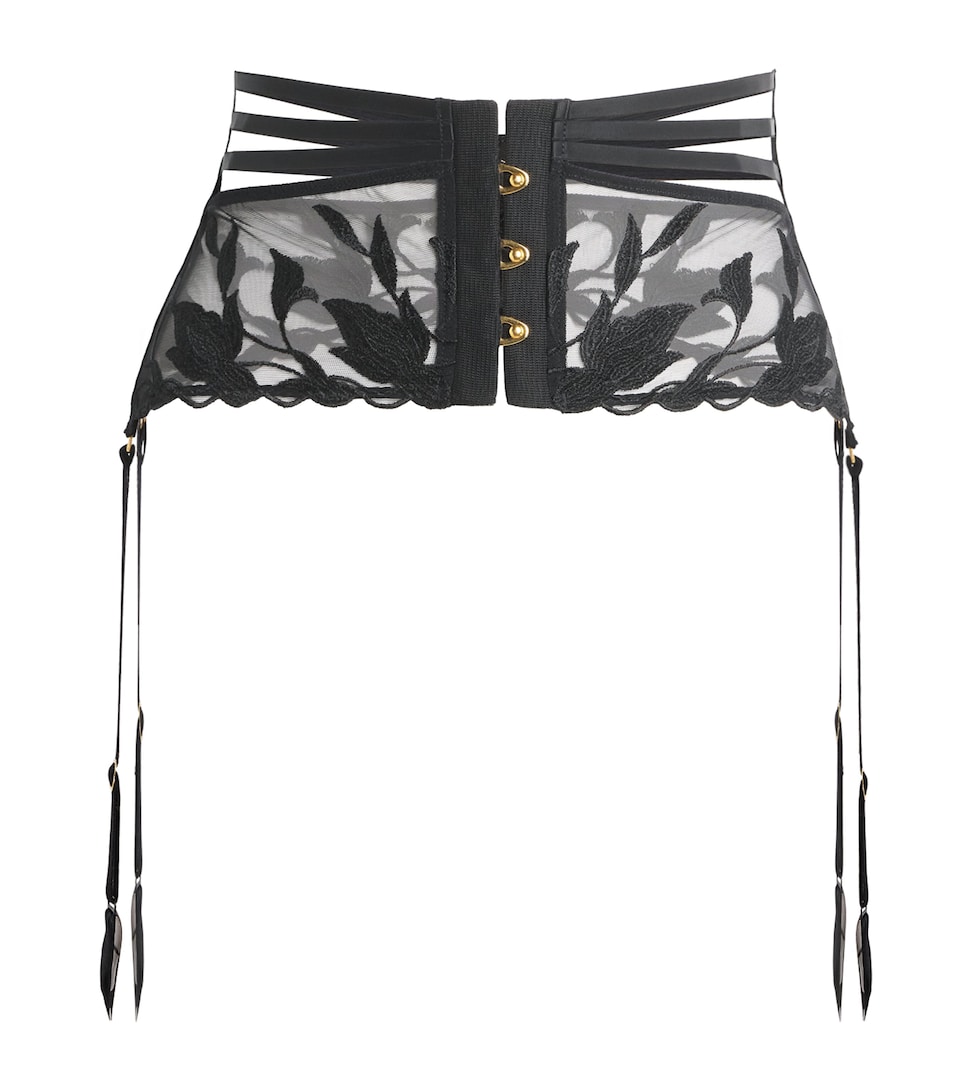 Night At Paradise Suspender Belt
