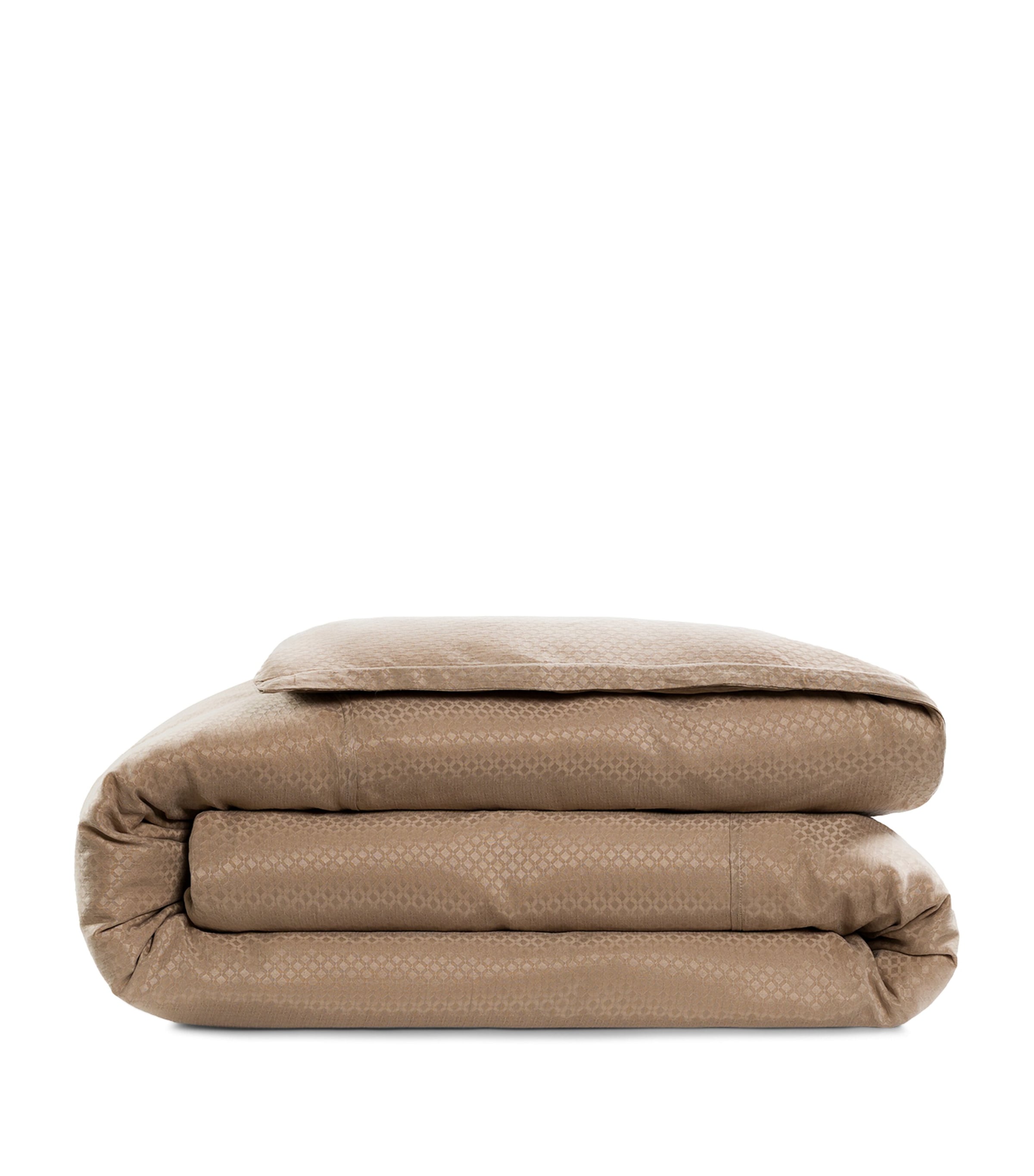 Hamam Jacquard Astra Super King Duvet Cover (260cm x 240cm) Vapour