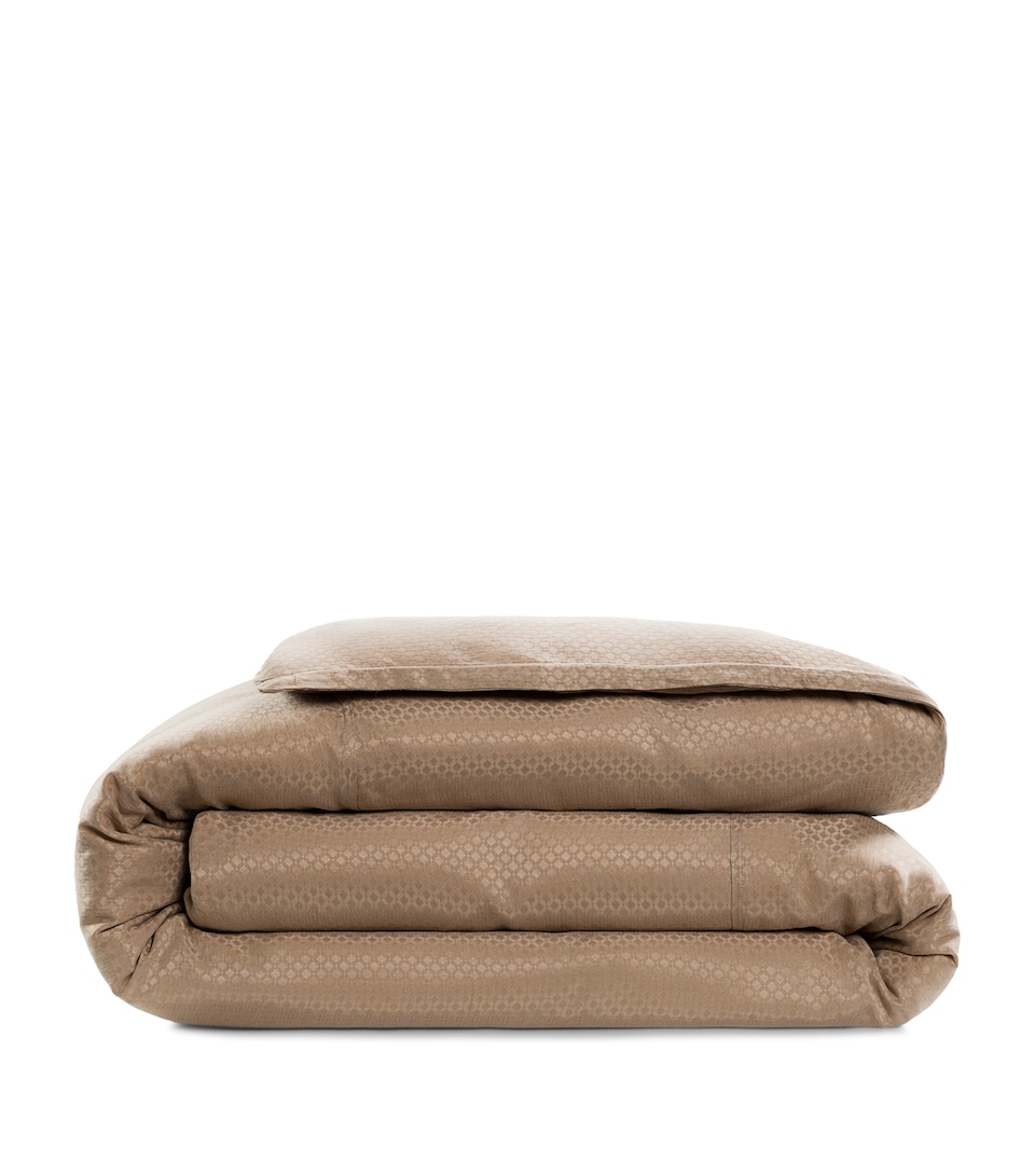 Hamam Jacquard Astra Super King Duvet Cover (260cm x 240cm) Vapour