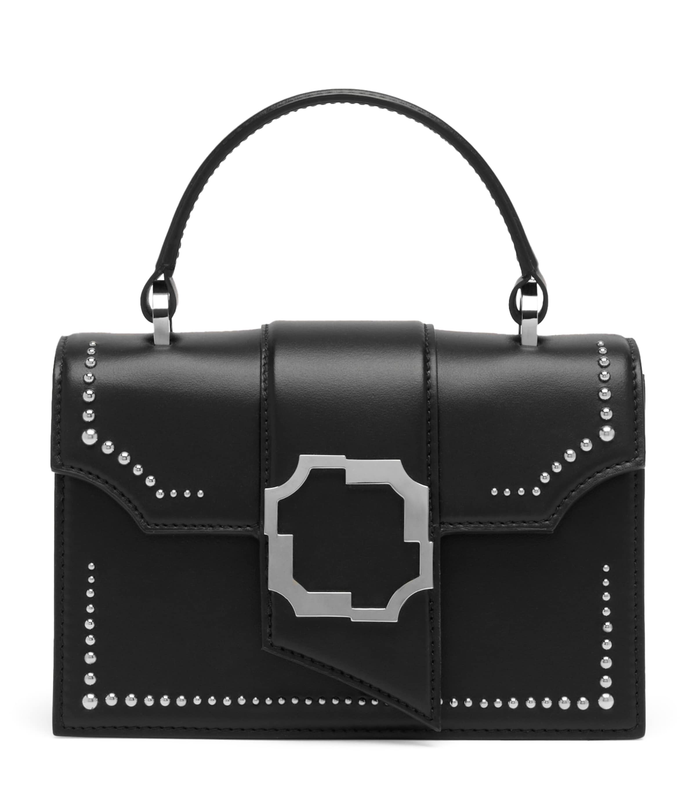 Mini Leather Audrey Top-Handle Bag