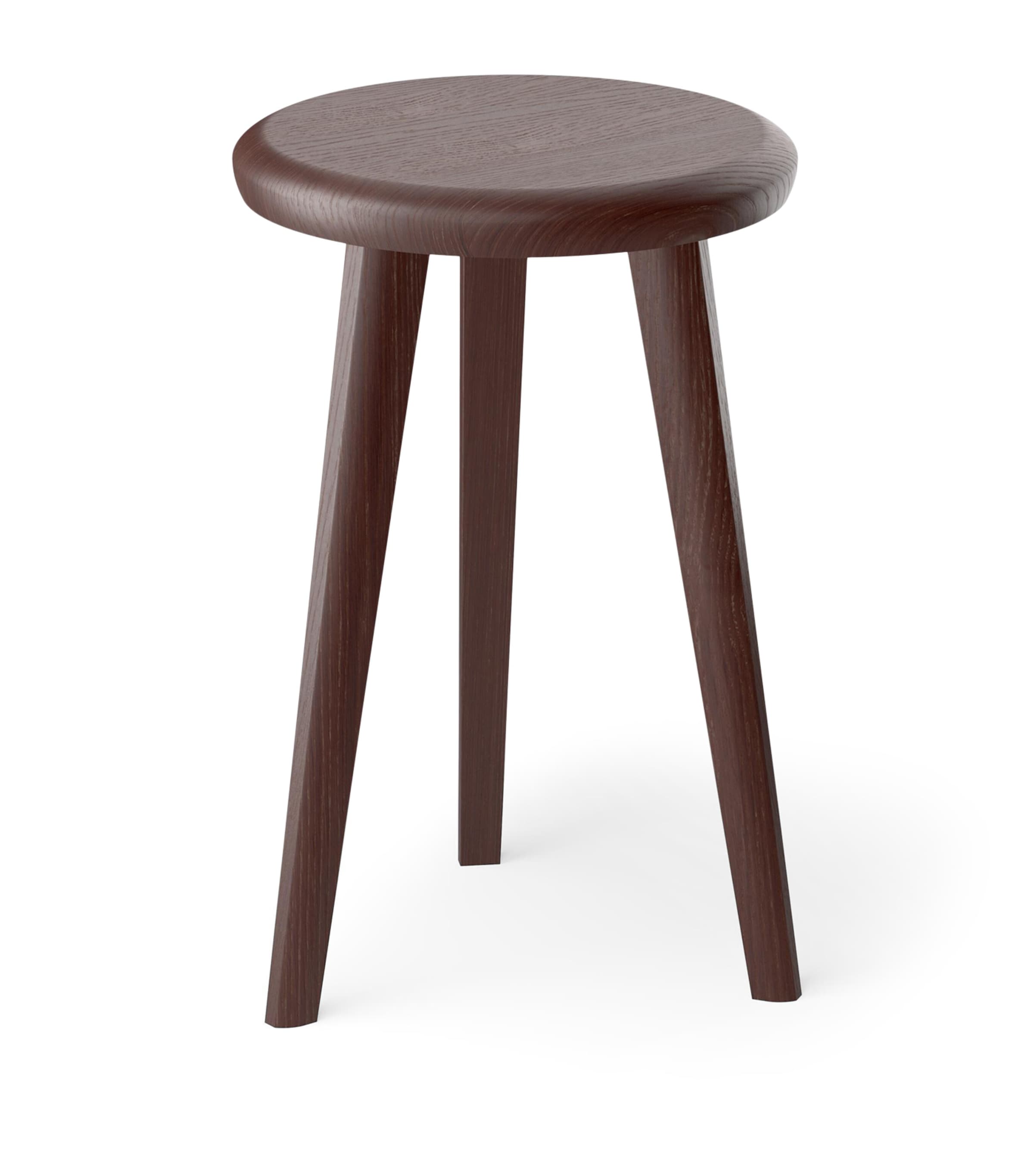 Decor Walther Wood ONYO Stool (50cm) Ash Dark
