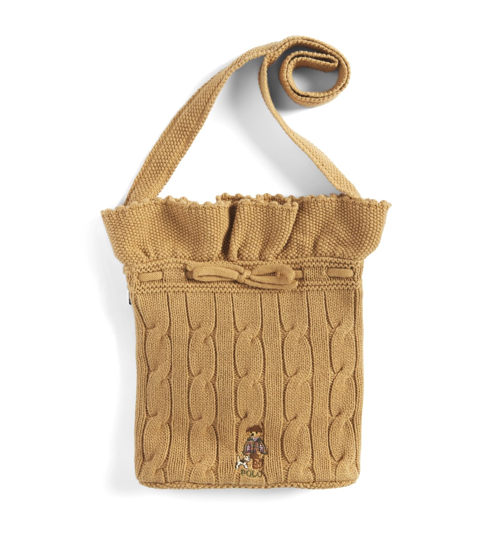 Ralph Lauren Kids Polo Bear Cross-Body Bag Berkshire Tan