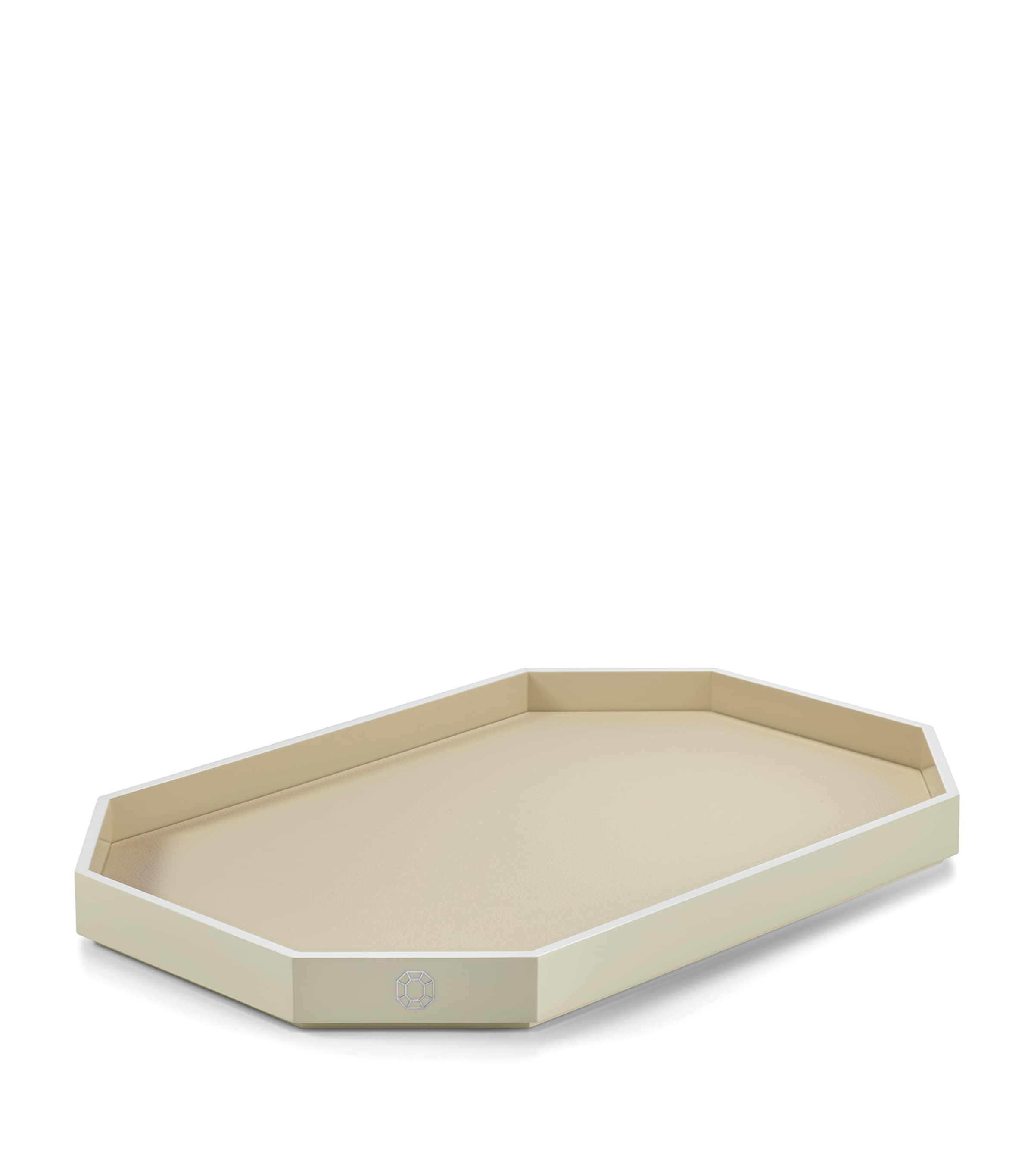Baccarat Large Octogone Tray (60cm x 40cm) Clear