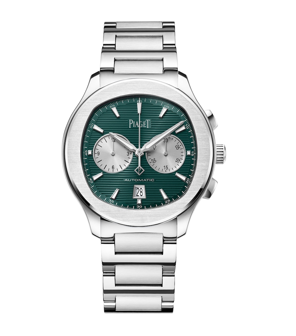 Stainless Steel Polo Chronograph Watch 42mm