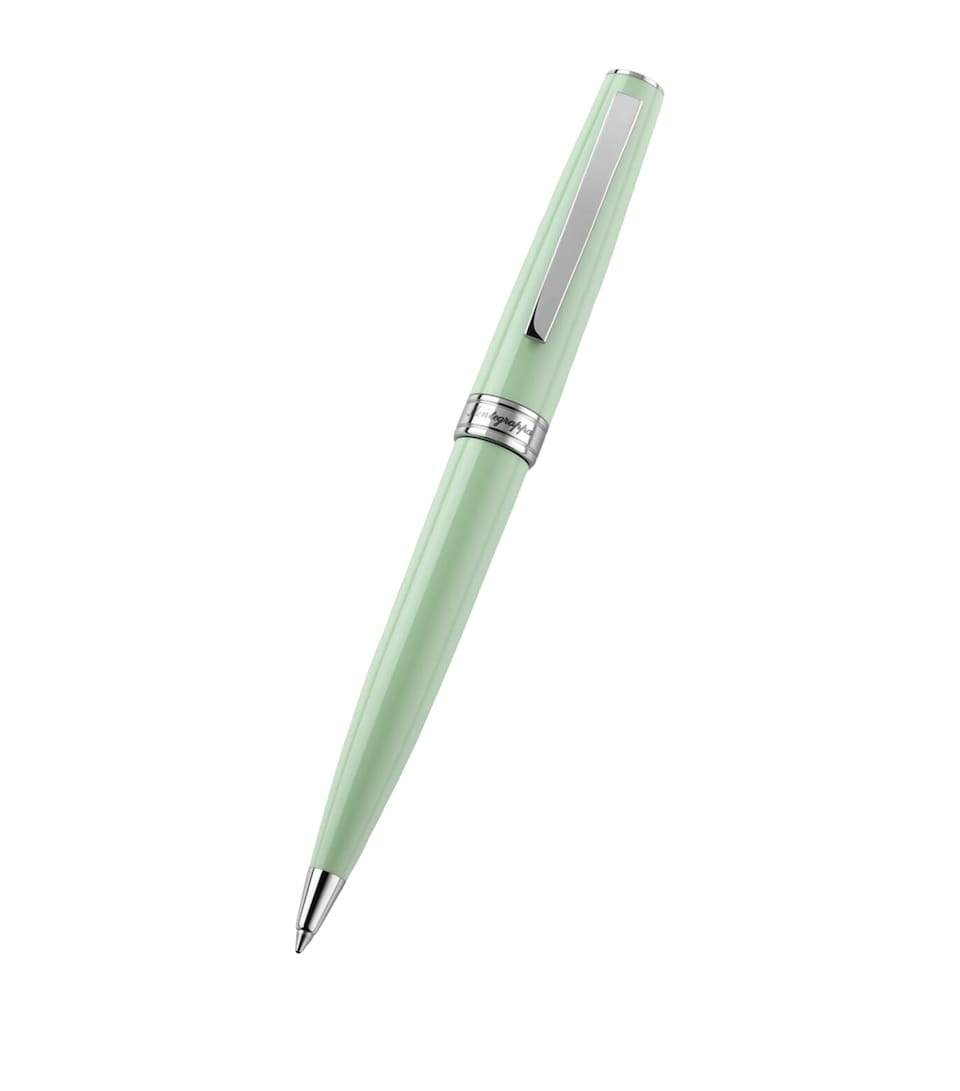 Montegrappa Steel Armonia Ballpoint Pen Neo Mint