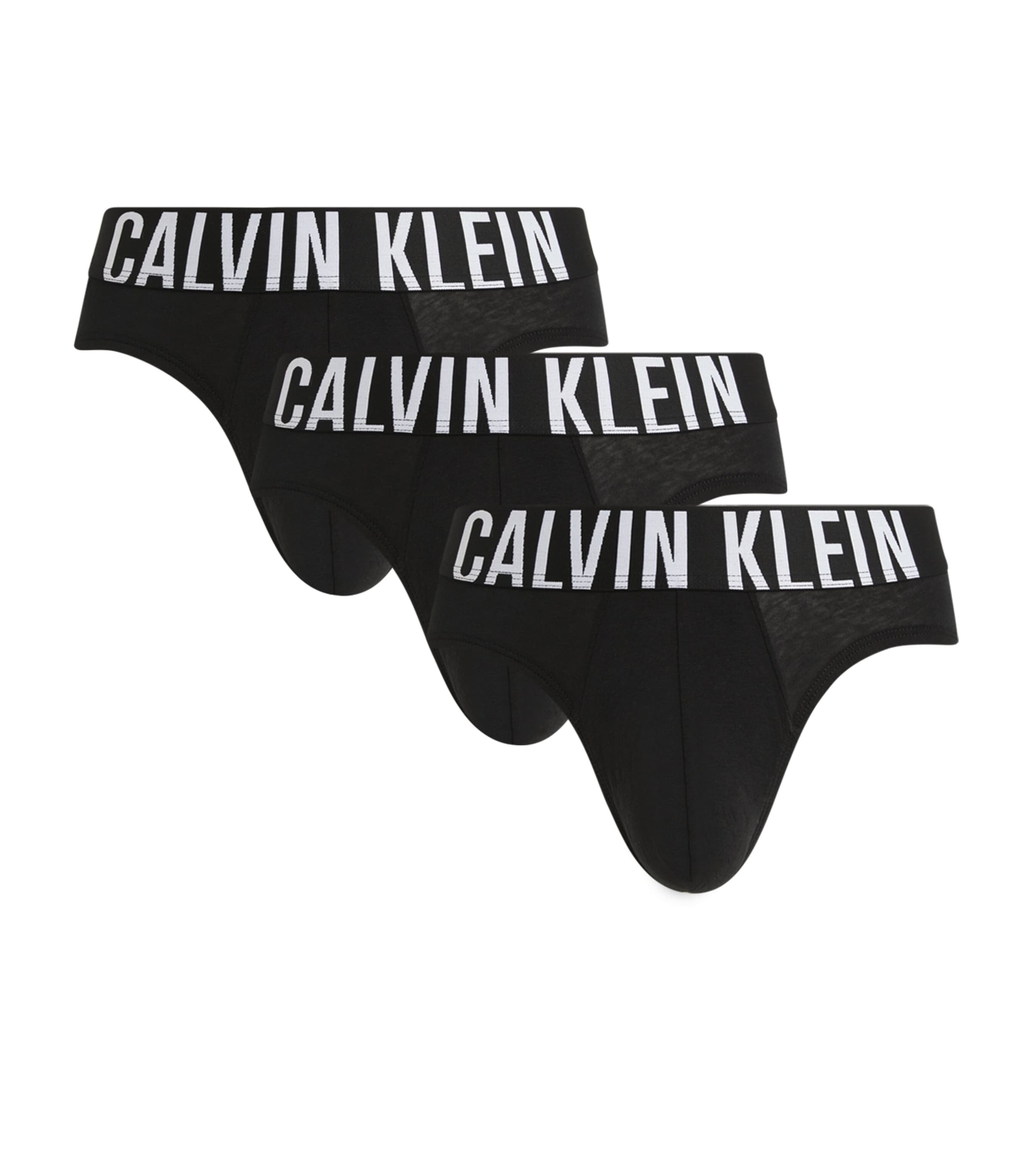 Calvin Klein Mens Intense Power Briefs (Pack of 3) Black