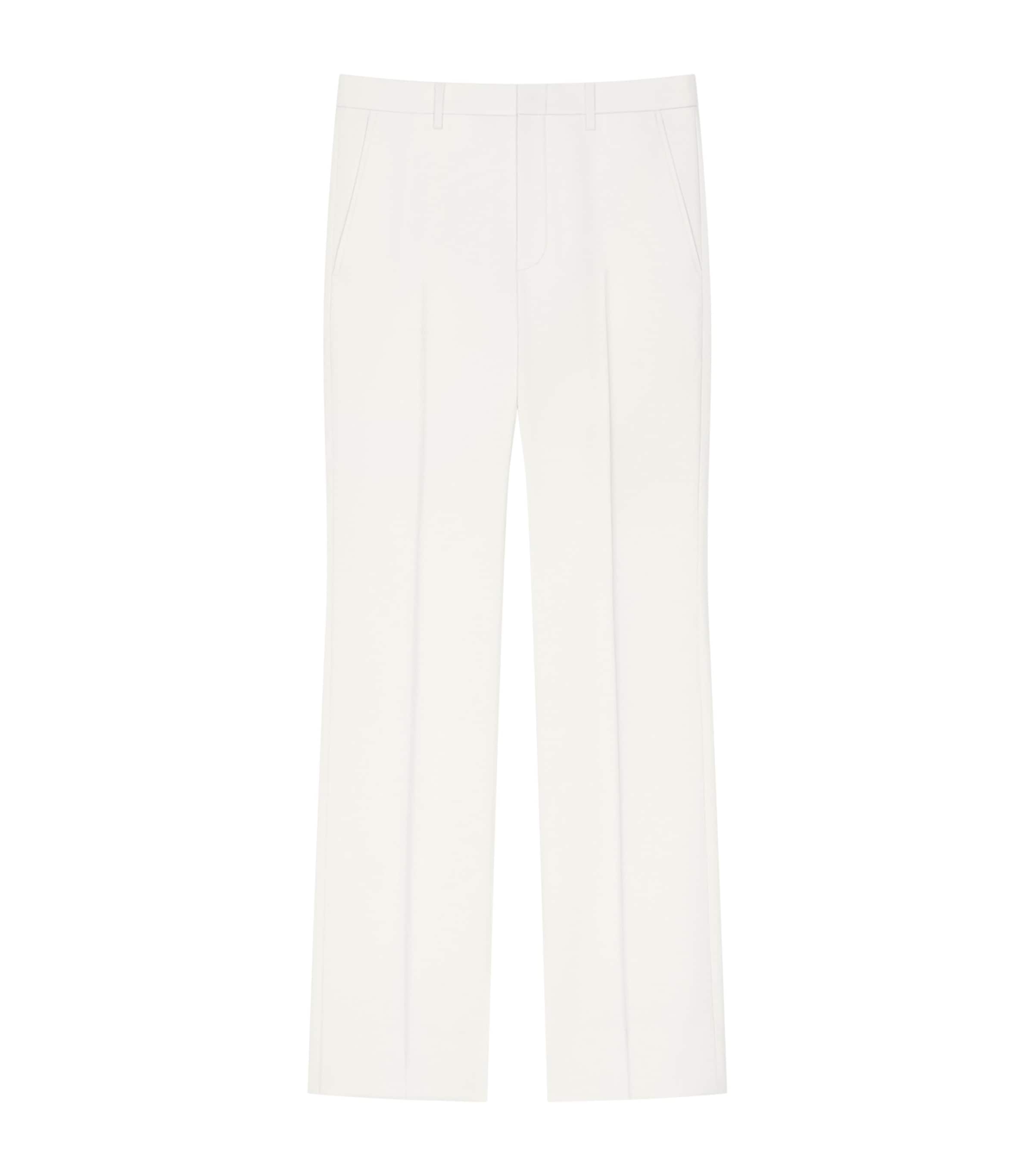Wool-Mohair Trousers