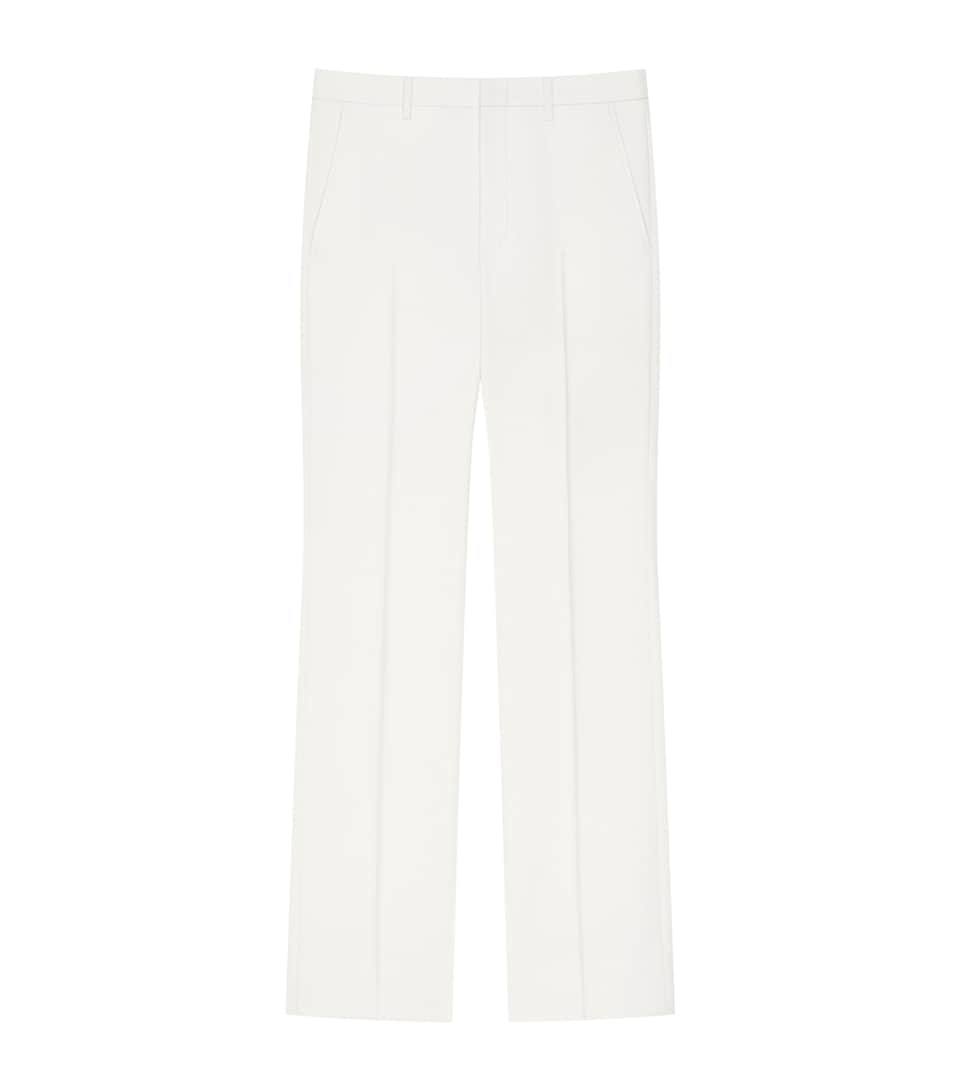 Wool-Mohair Trousers