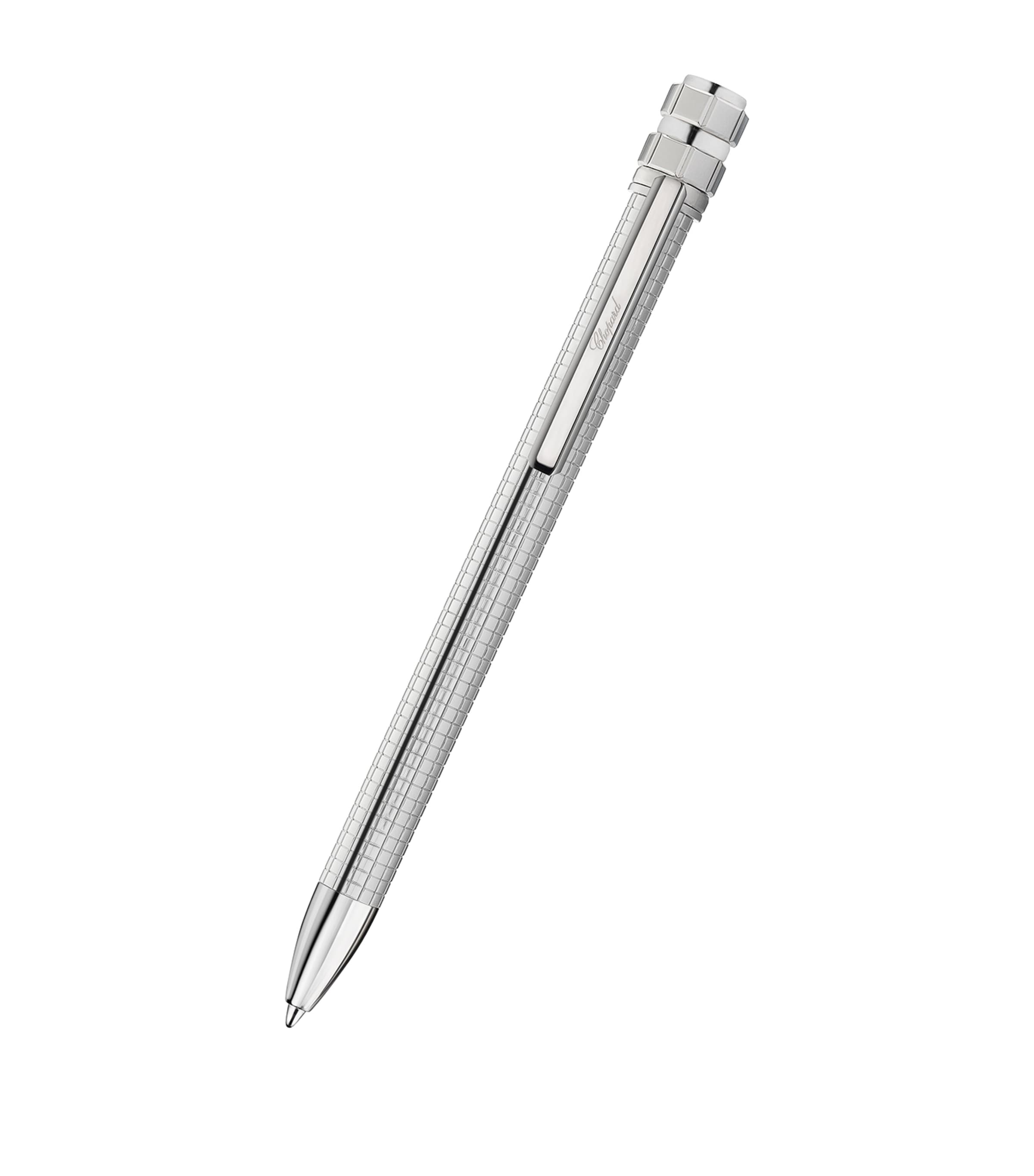 Chopard Ice Cube Ballpoint Pen Silver