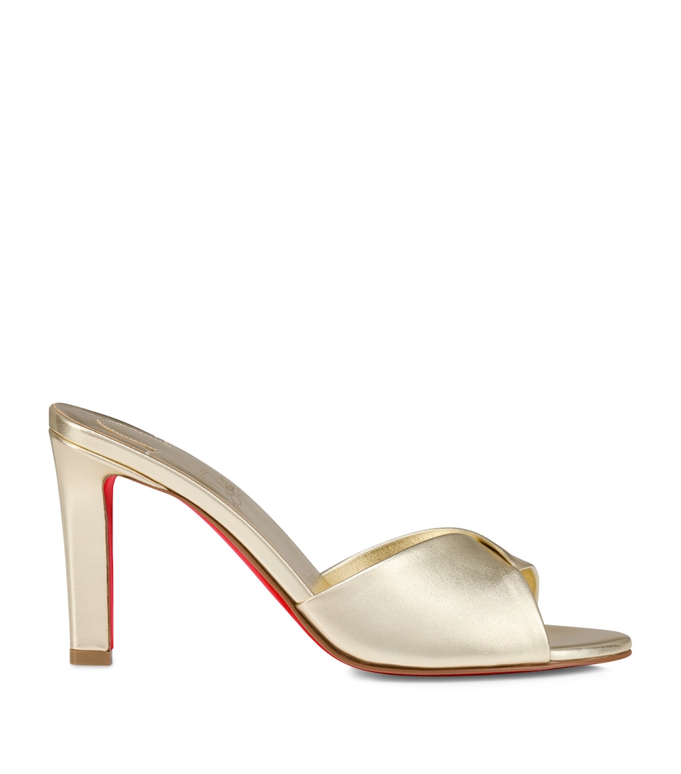 Christian Louboutin Fanny Leather Mules 85