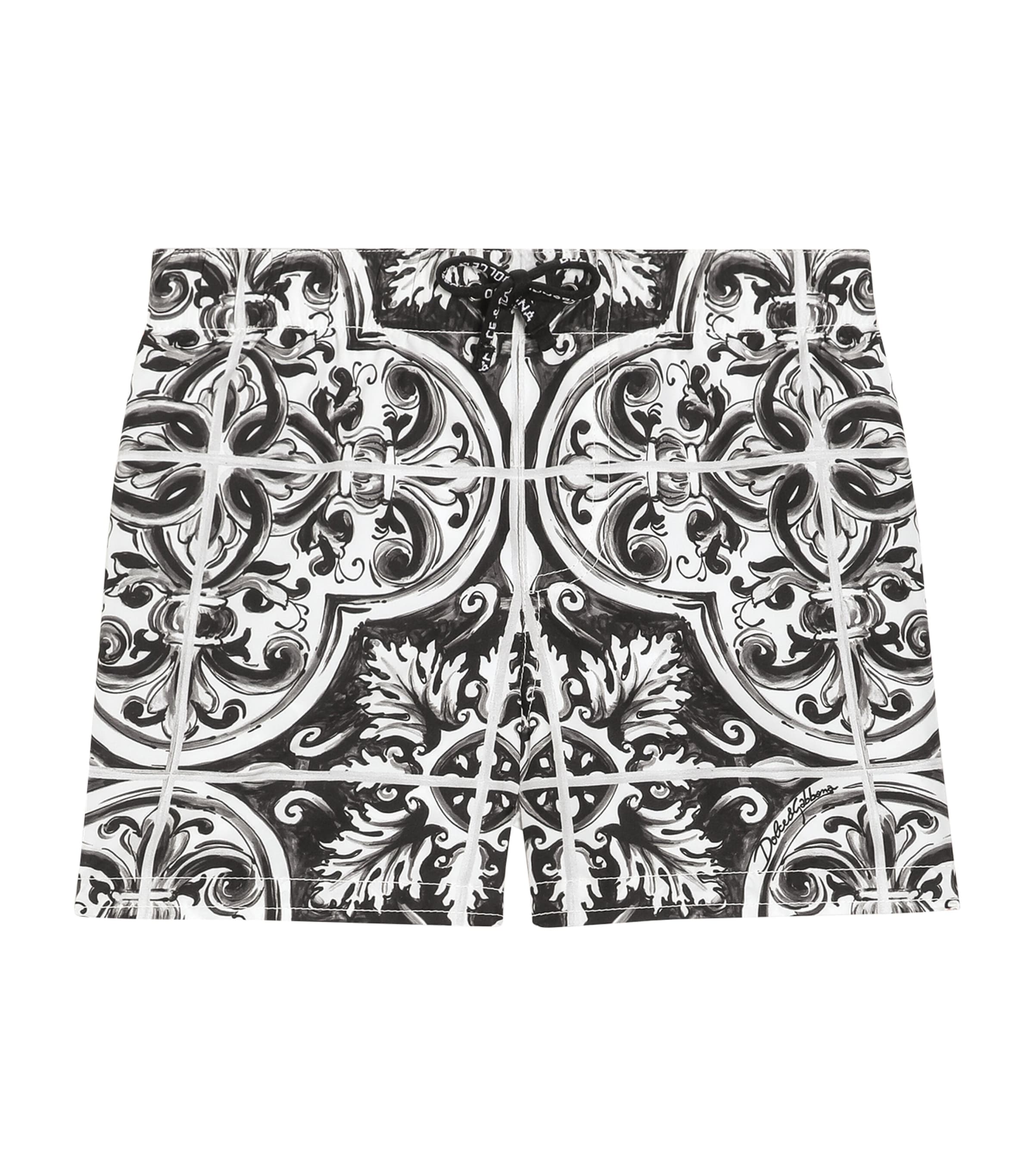 Majolica Print Swim Shorts (3-36 Months)