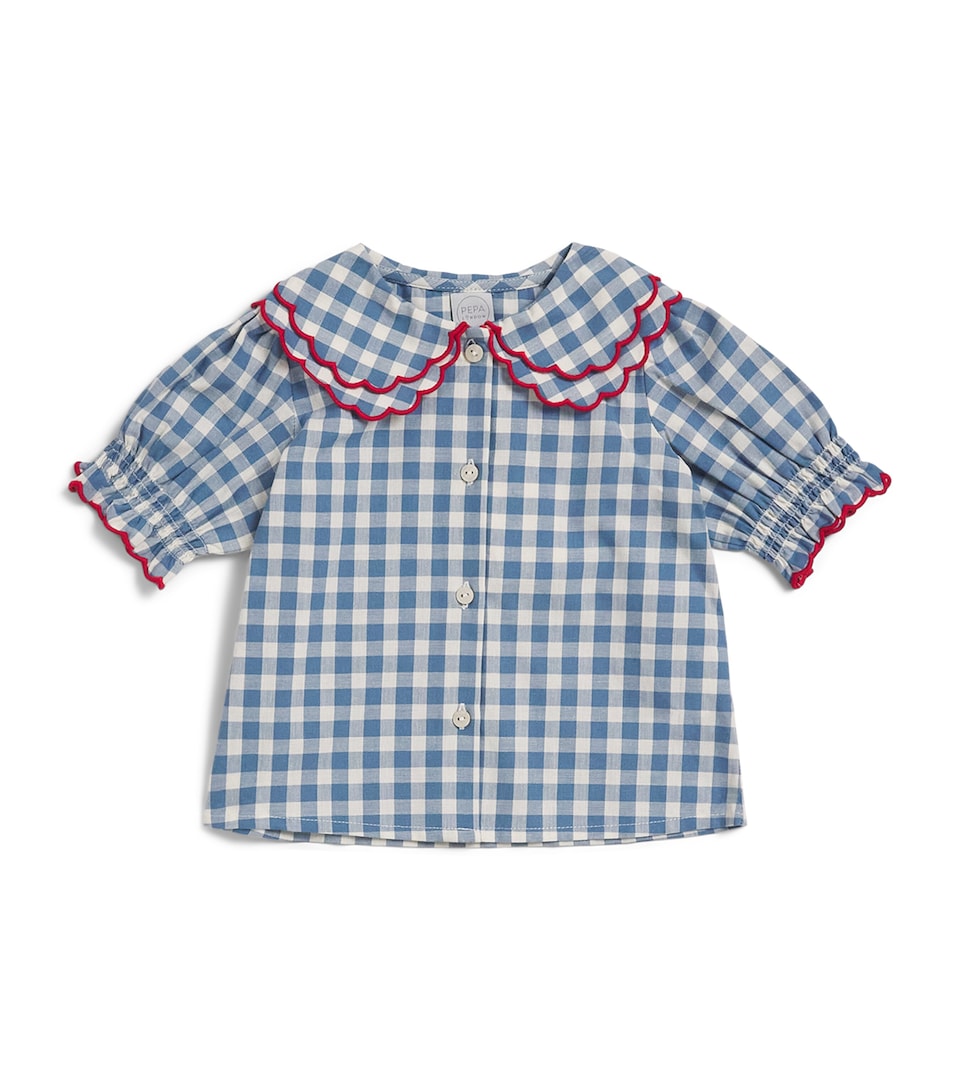 Check Collared Blouse (18 Months-4 Years)