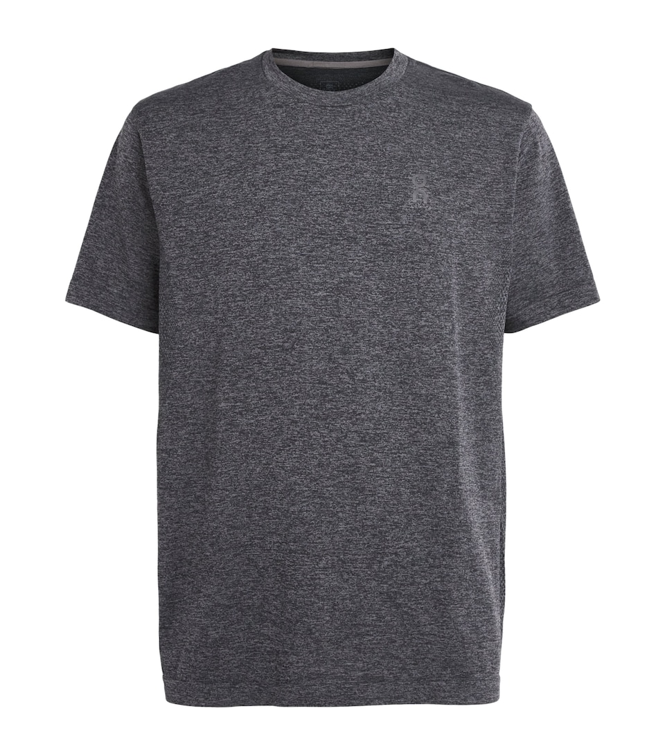 On Mens Train Flex T-Shirt Ember Heather