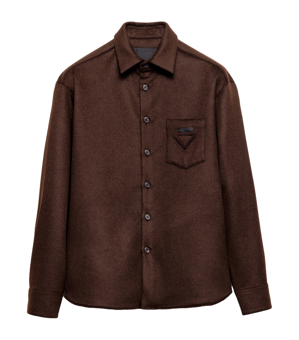 Wool-Mohair-Cashmere Shirt