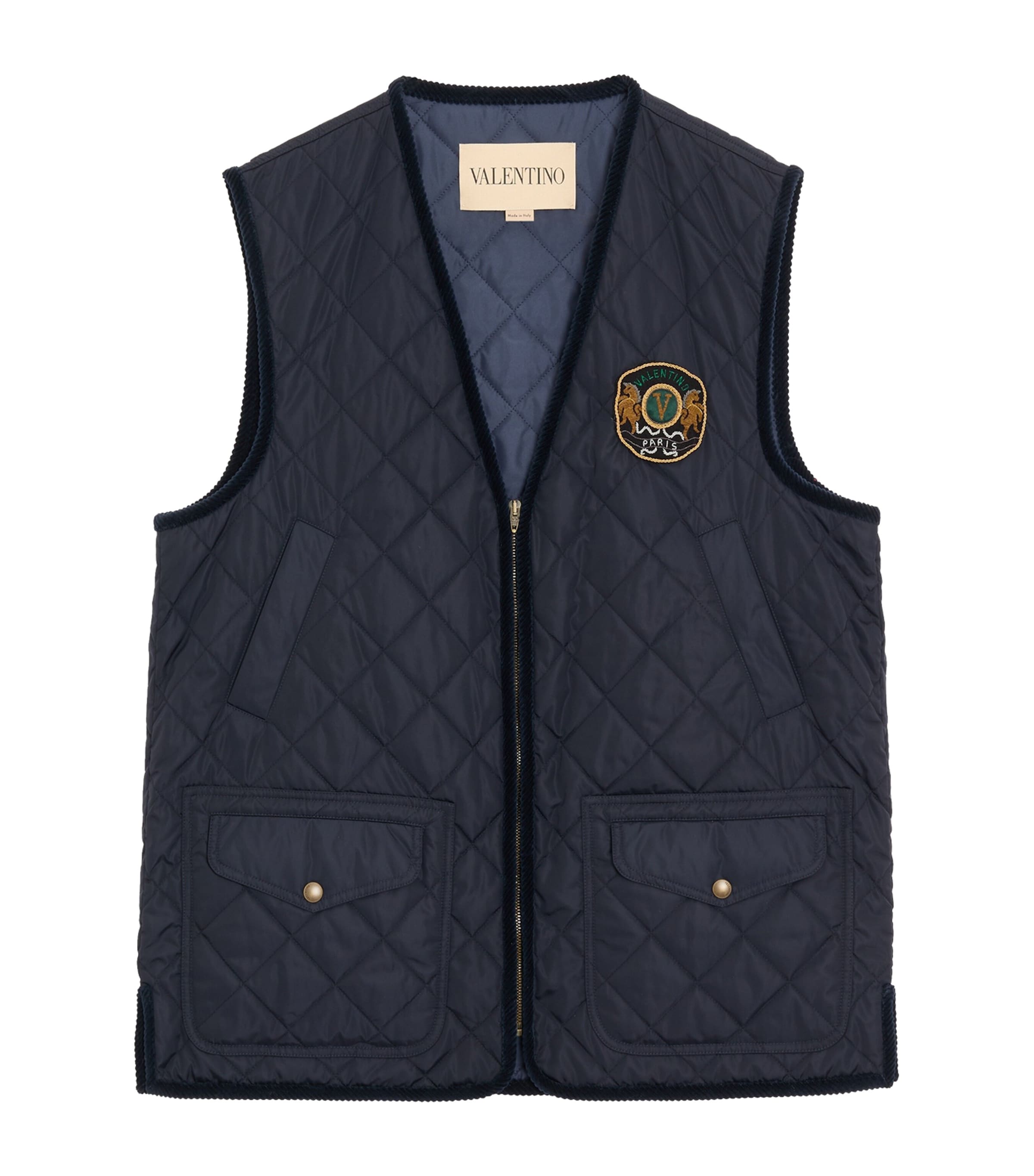 Valentino Garavani Mens Quilted Gilet