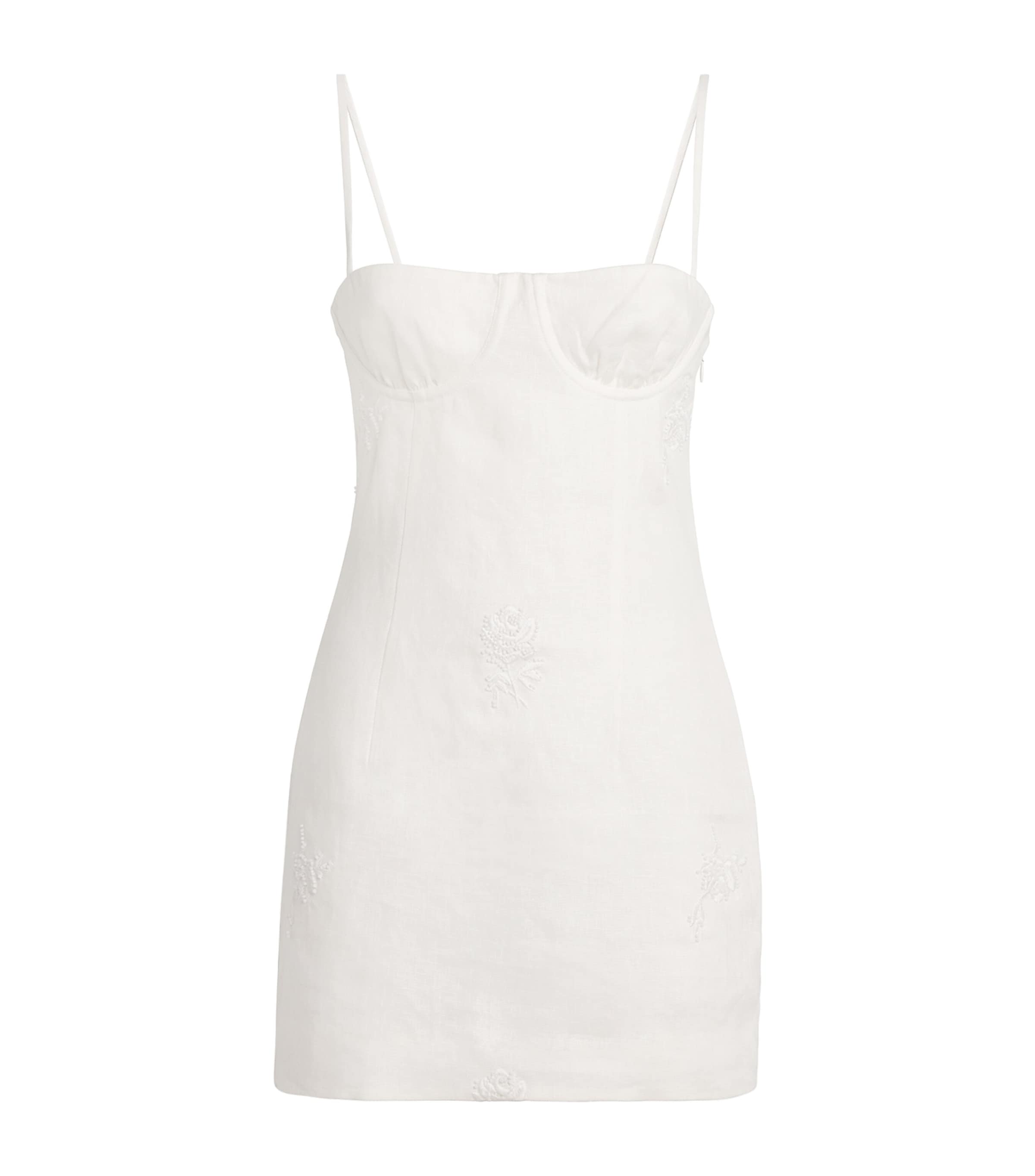 Linen Alessandra Mini Dress