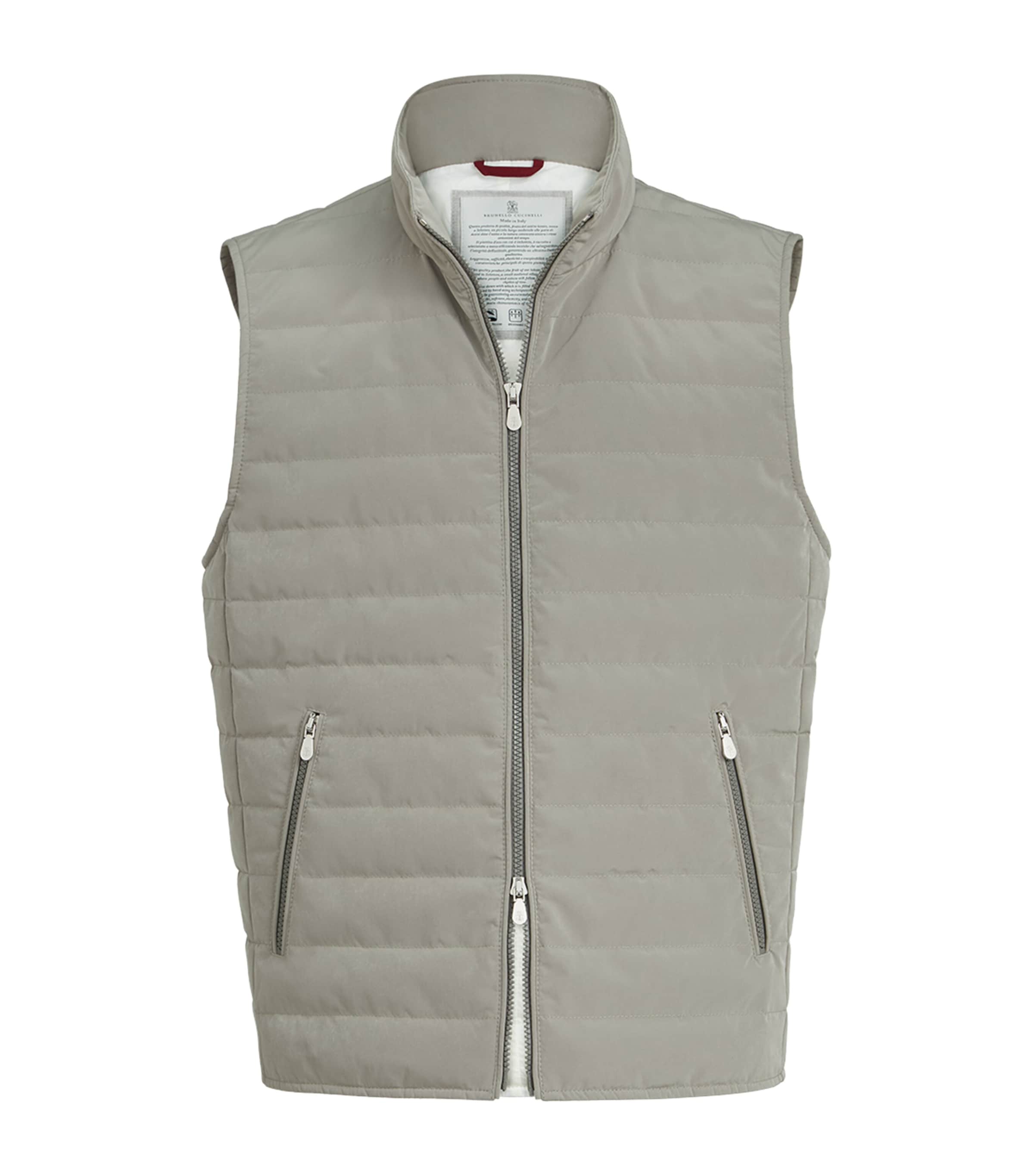 Bonded Nylon Down Gilet