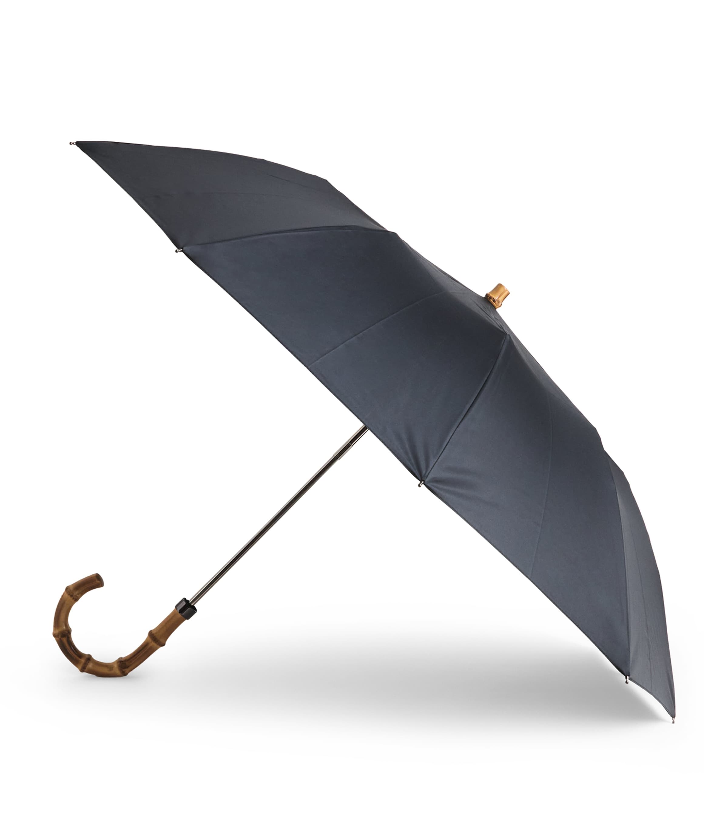 London Undercover Whangee Telescopic Umbrella Black