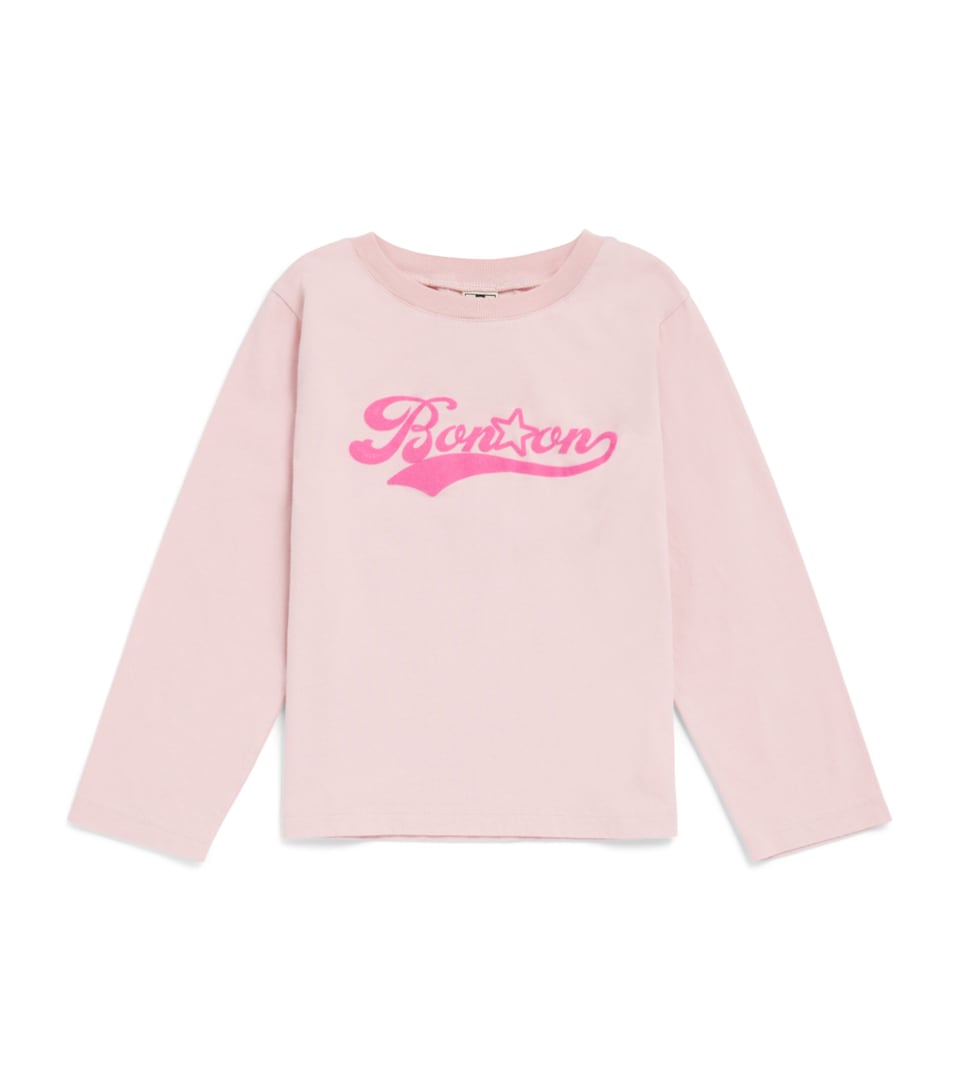 Bonton Taxo Logo T-Shirt (2-14 Years) Bacon