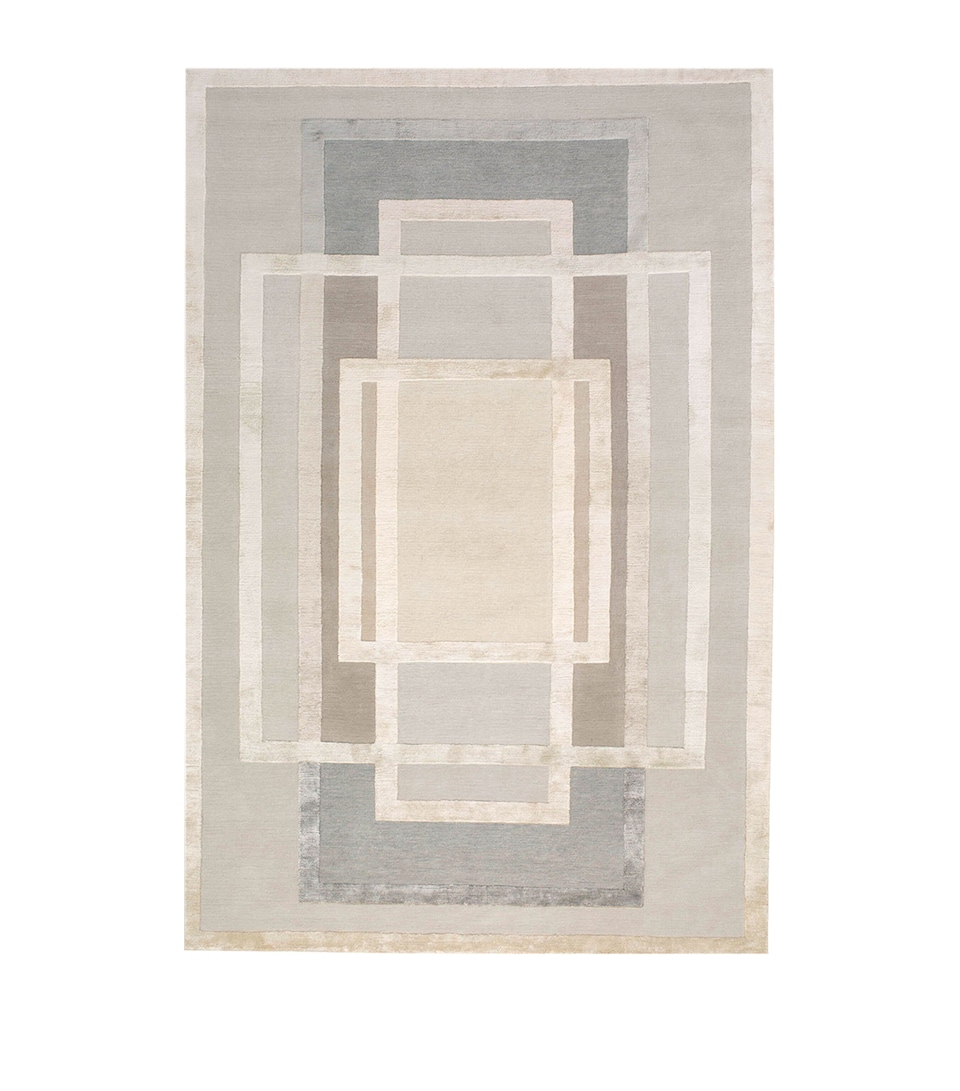 x David Rockwell Platinum Rug (2.74m x 1.83m)