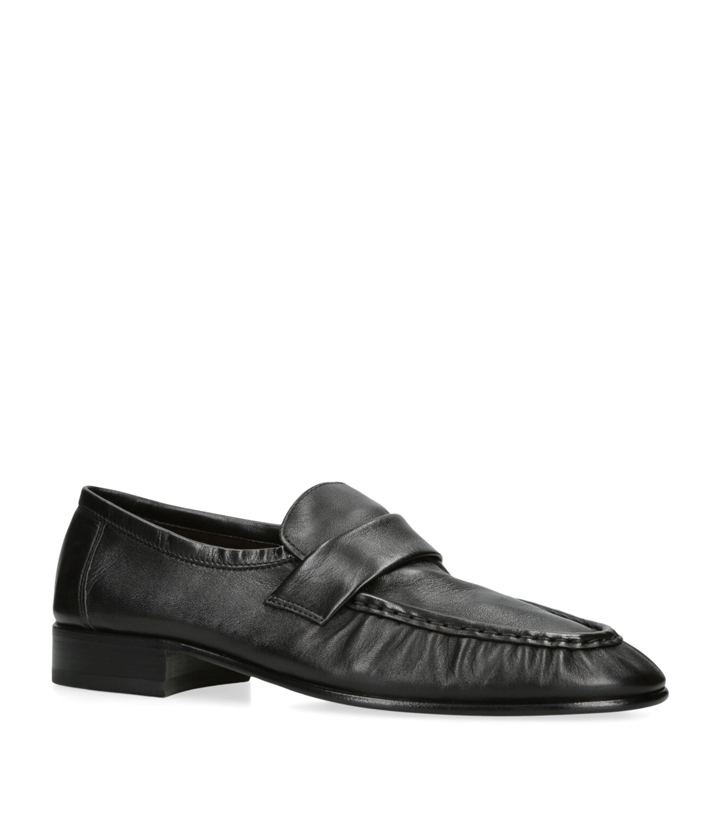 ローファー・オックスフォード THE ROW Women Shoes F1553L600 Black The Row(ザ・ロウ) ローファー・オックスフォード(レディース