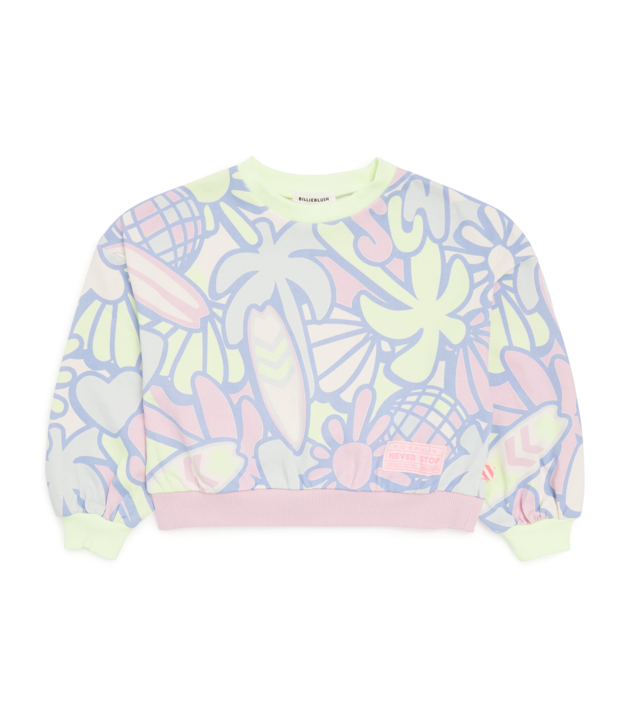Cotton Floral Print Sweatshirt (2-12 Years)