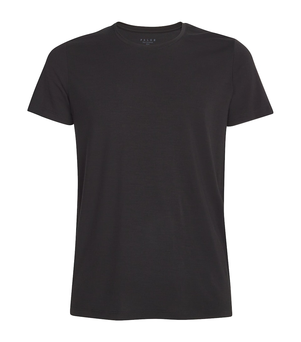 Falke Mens Wool-Blend Daily ClimaWool T-Shirt