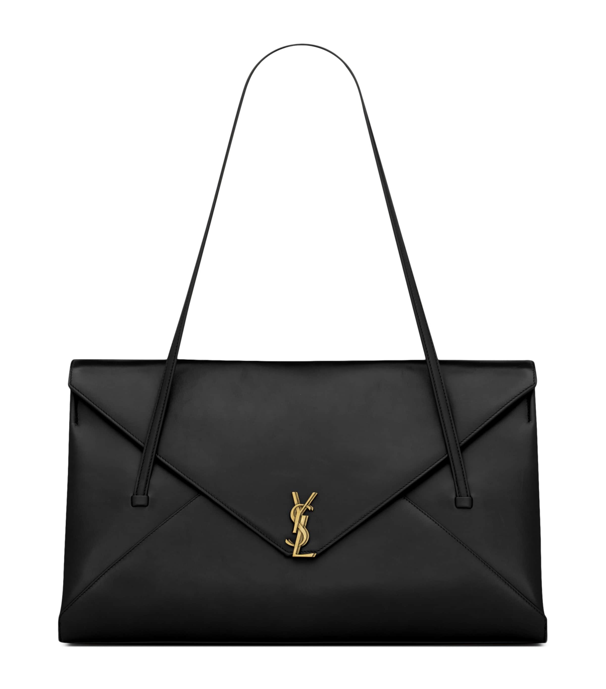 Saint Laurent Large Leather Simone Shoulder Bag