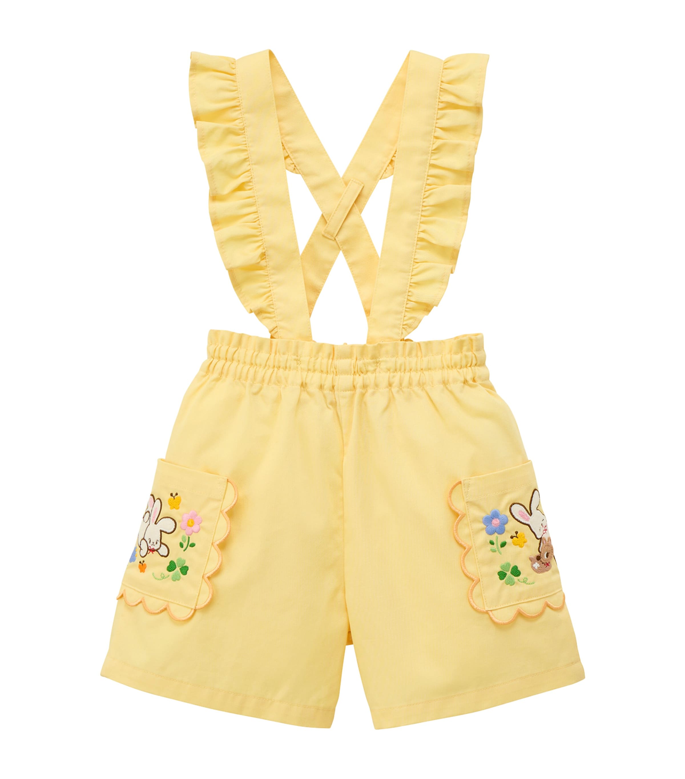 Miki House Cotton Chieco Saku Dungarees (2-7 Years)