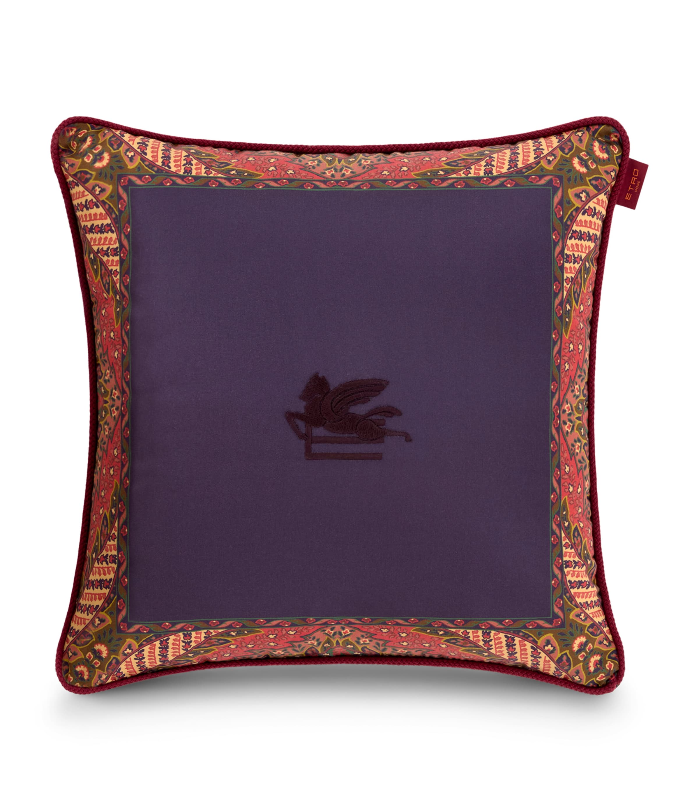 Cotton Embroidered Boyd Cushion (45cm x 45cm)