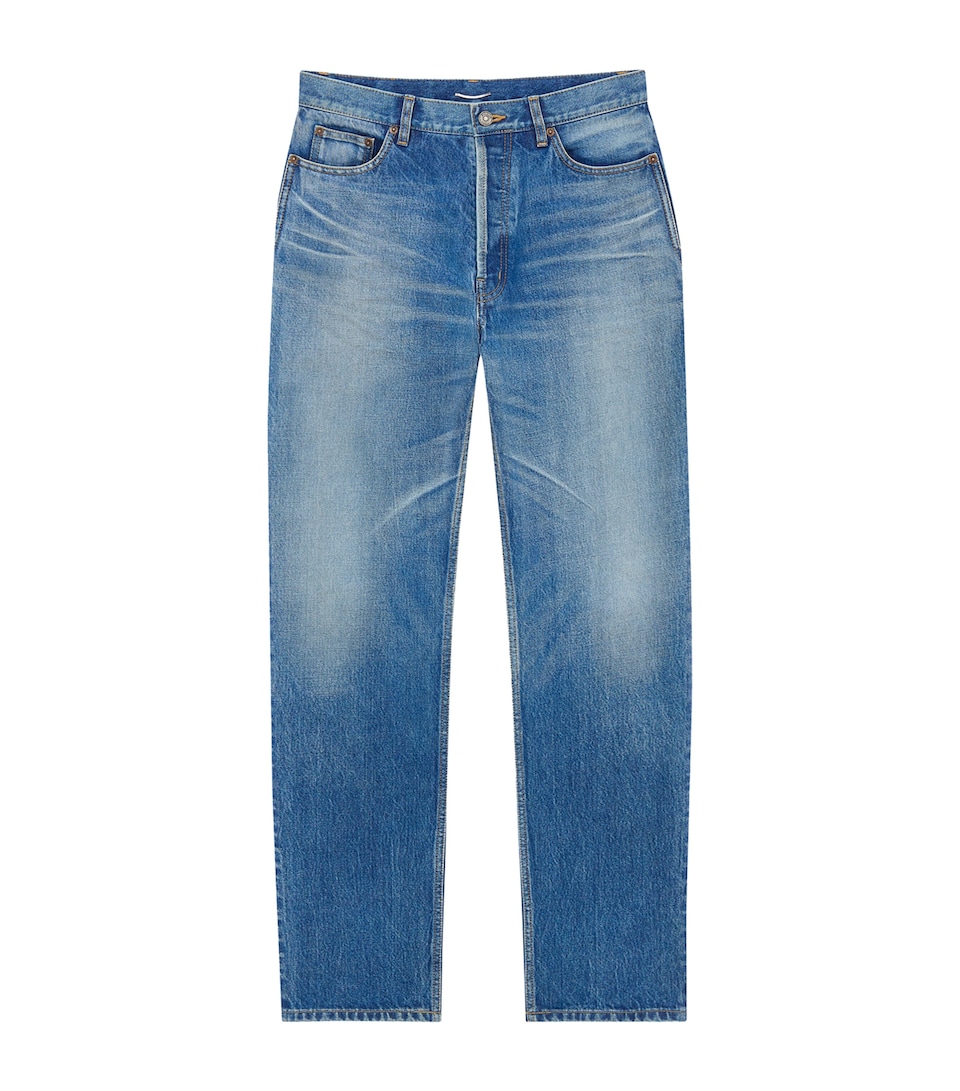 Tapered Leg Jeans