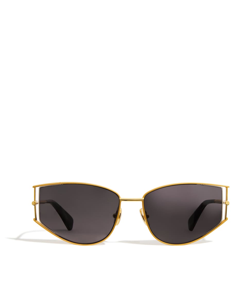 Metal Cat-Eye Sunglasses