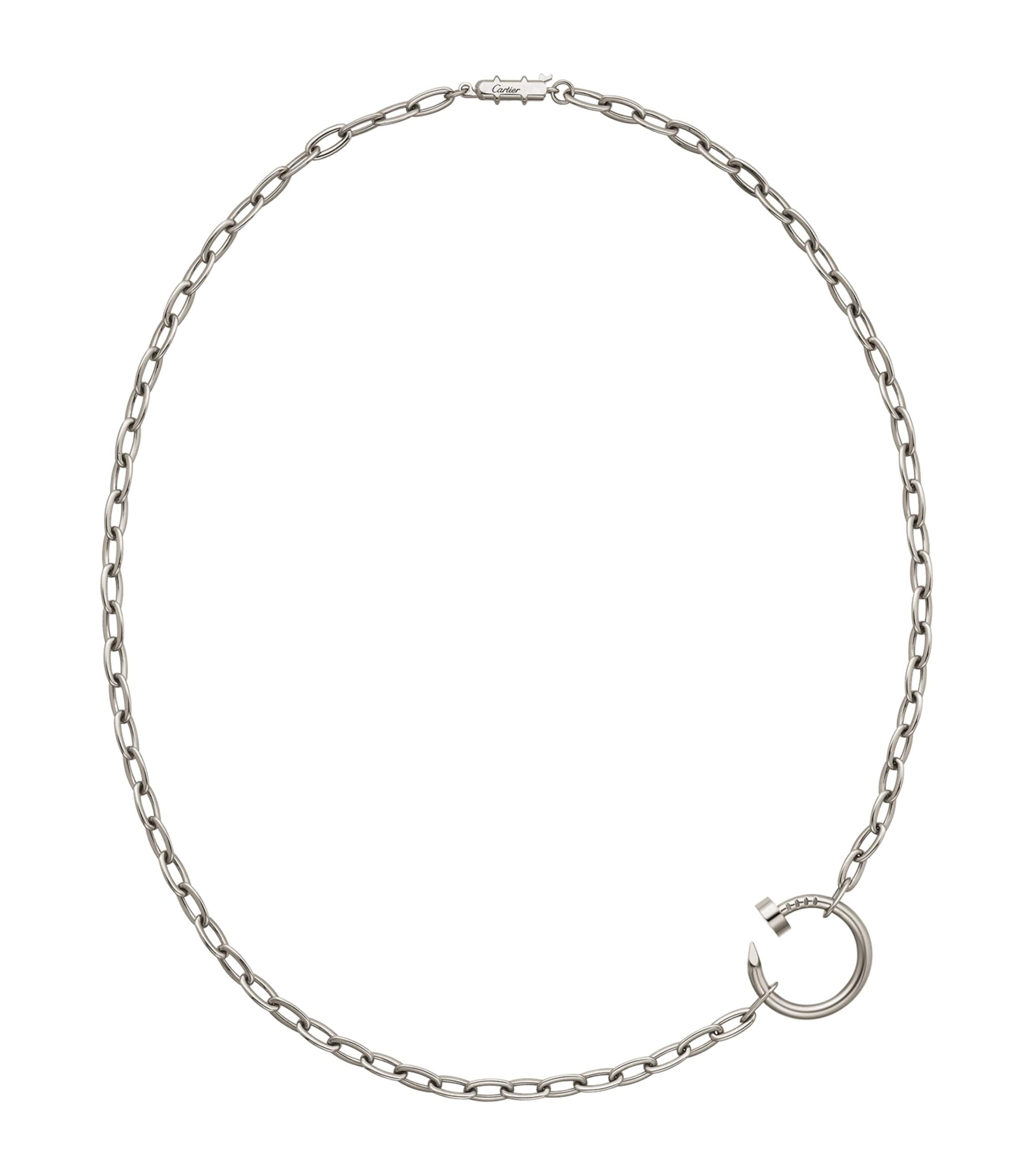 White Gold Juste un Clou Necklace (51cm)
