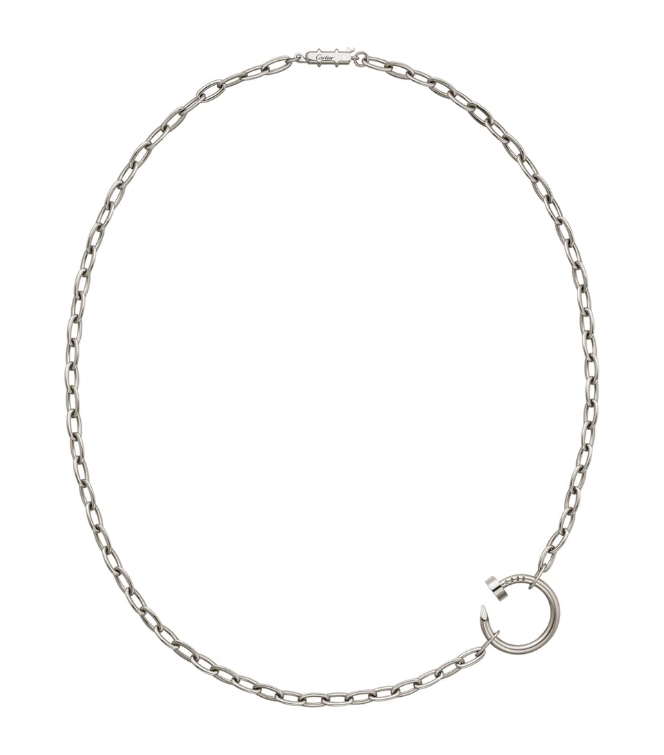 White Gold Juste un Clou Necklace (51cm)