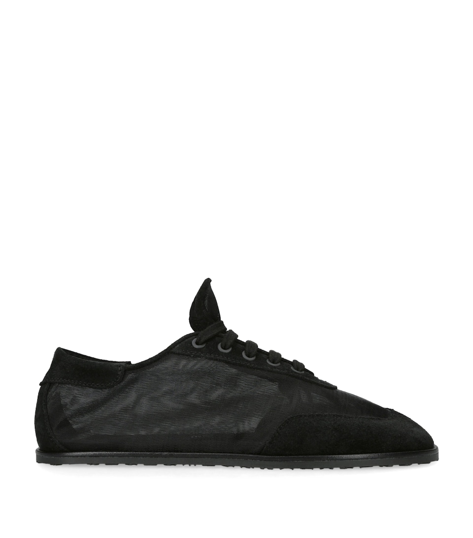 Mesh Lace-Up Sneakers