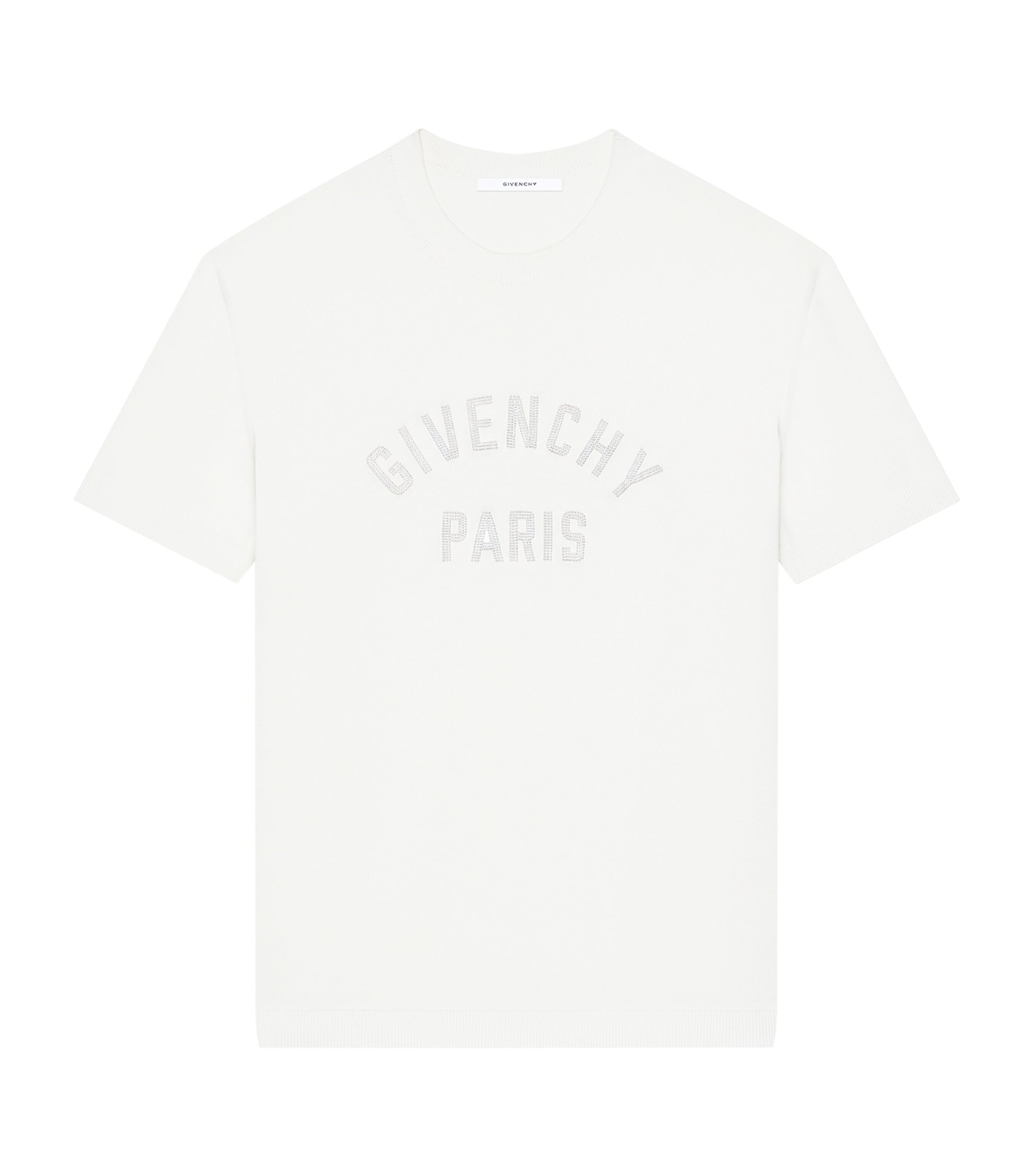 Givenchy Mens Cotton Embroidered T-Shirt