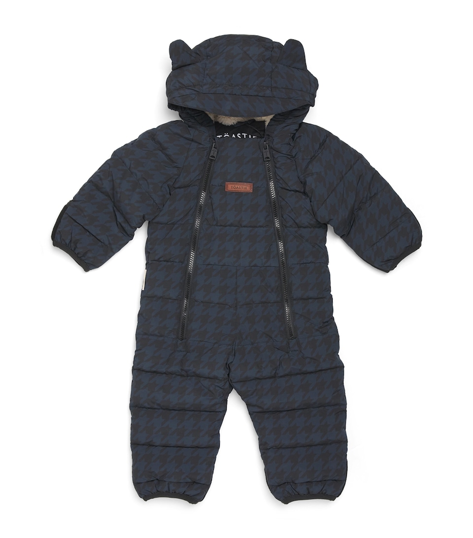 TOASTIE Houndstooth Padded Cloud Ski Suit (0 Months-4 Years) Midnight Houndstooth