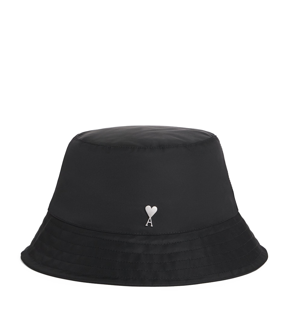 Cotton Logo Embroidered Bucket Hat