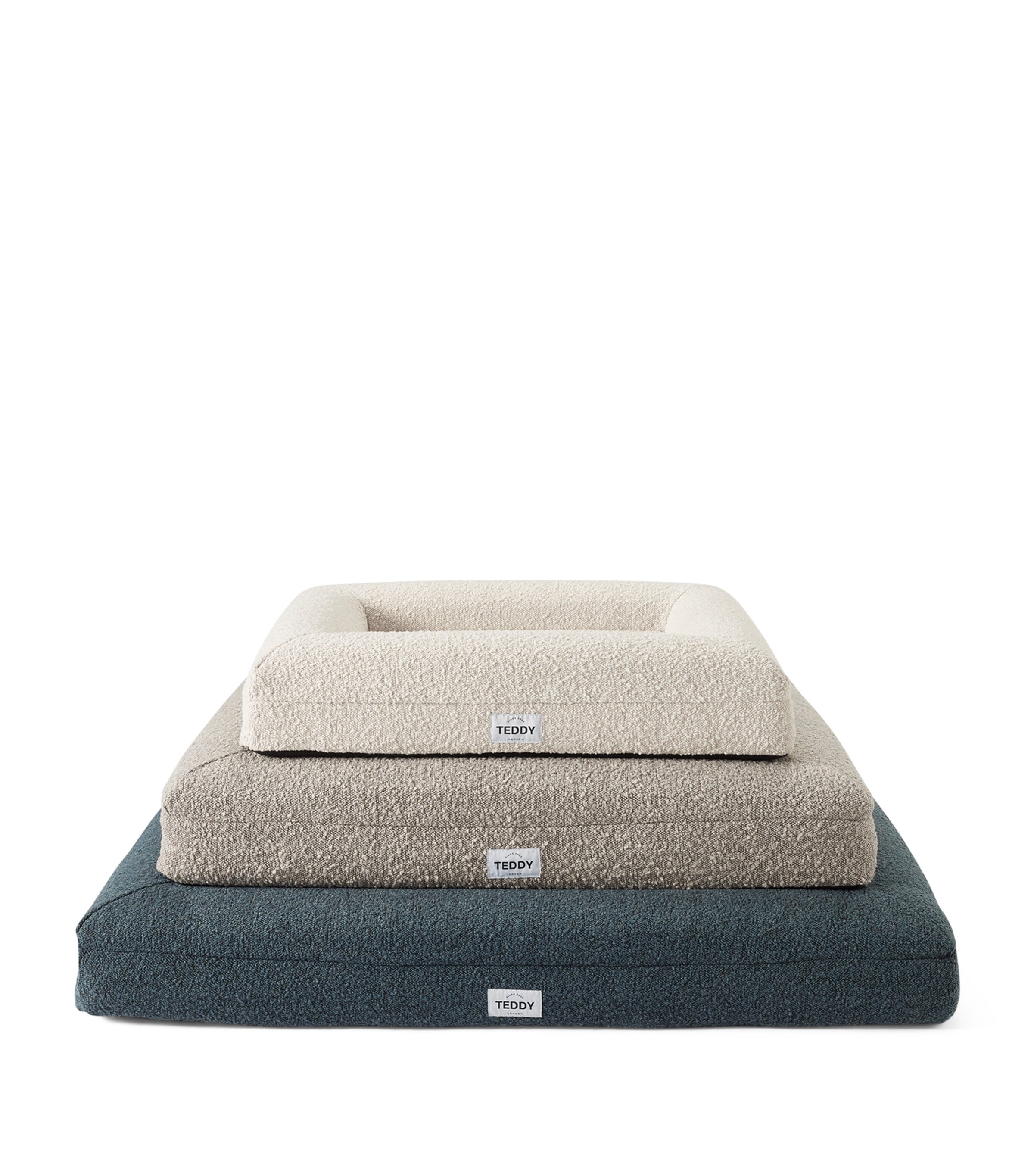 Small Bouclé Dog Bed Cover