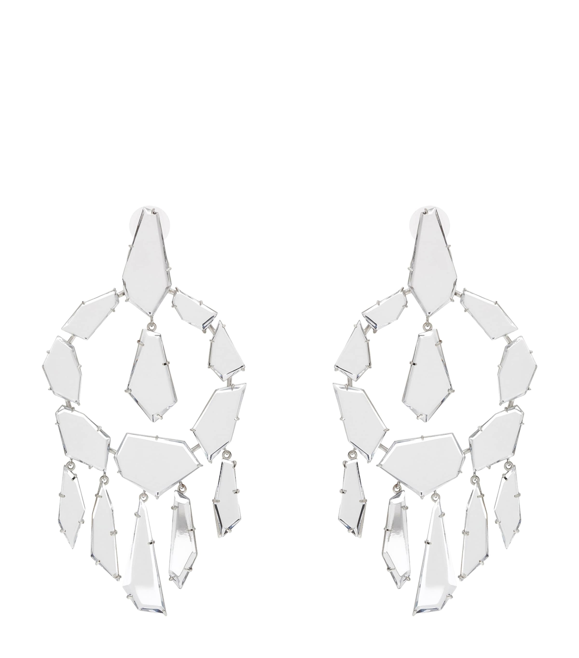 McQueen Mirror Drop Earrings