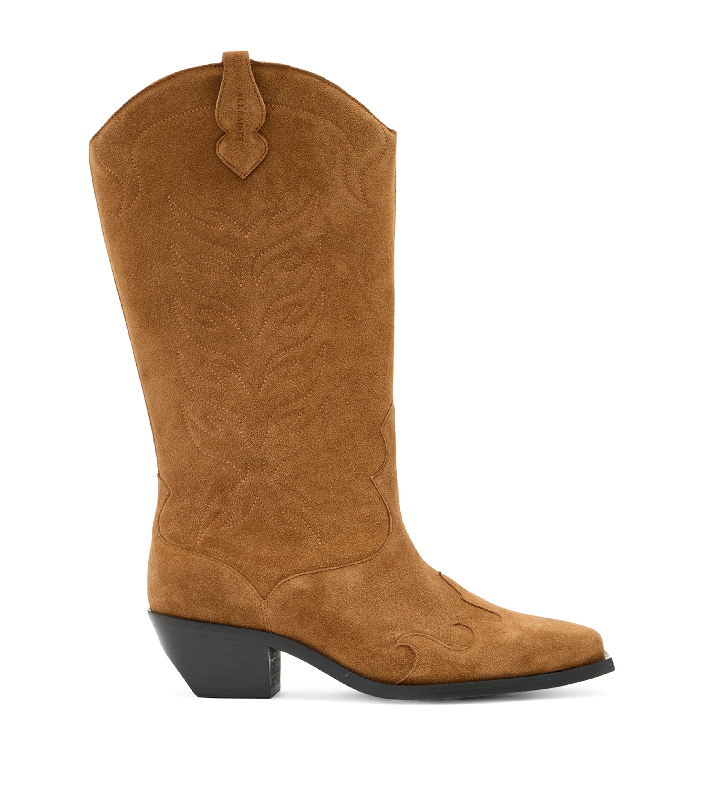 Suede Dolly Cowboy Boots 60