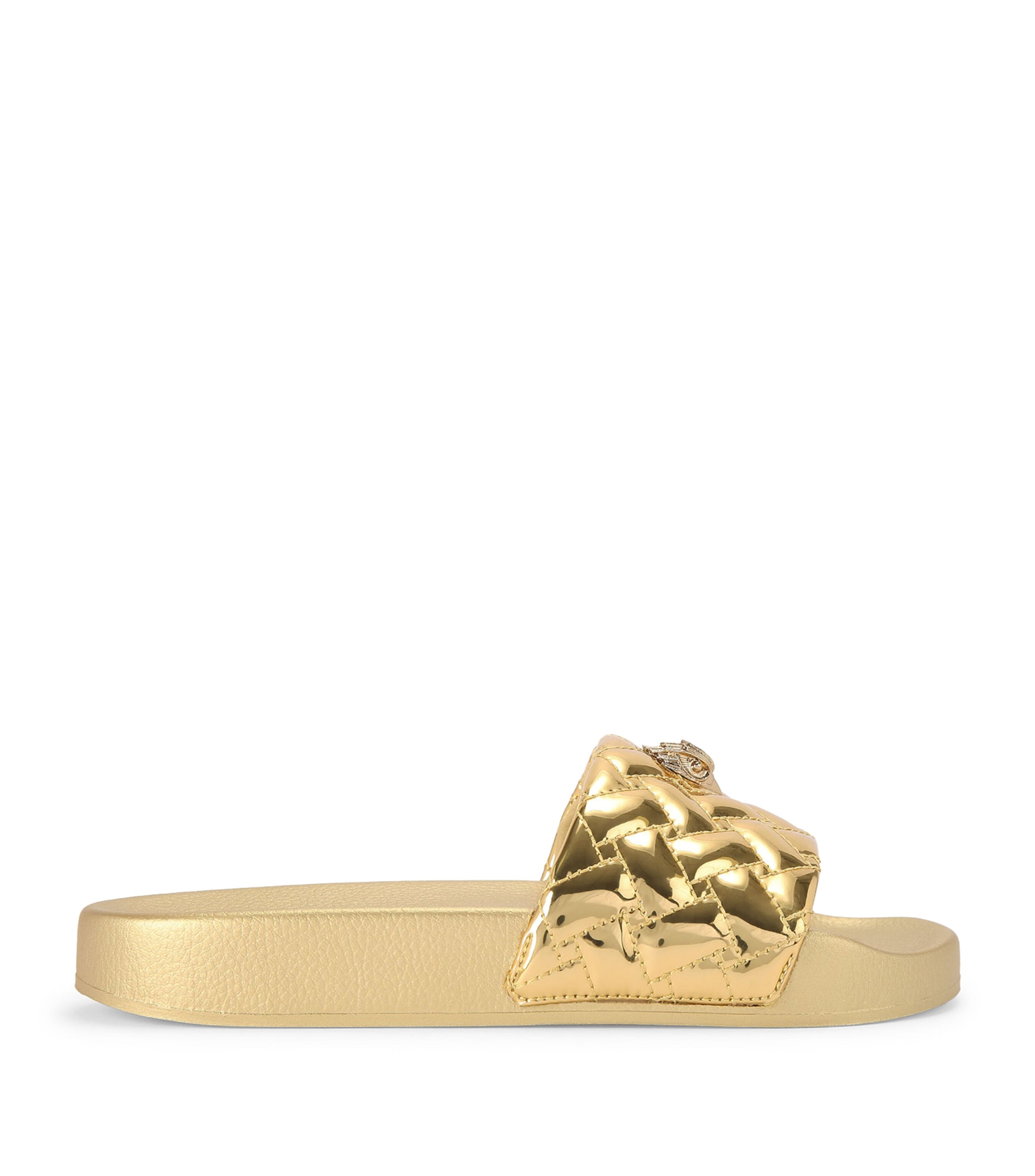 Kurt Geiger London Meena Eagle Slides Gold
