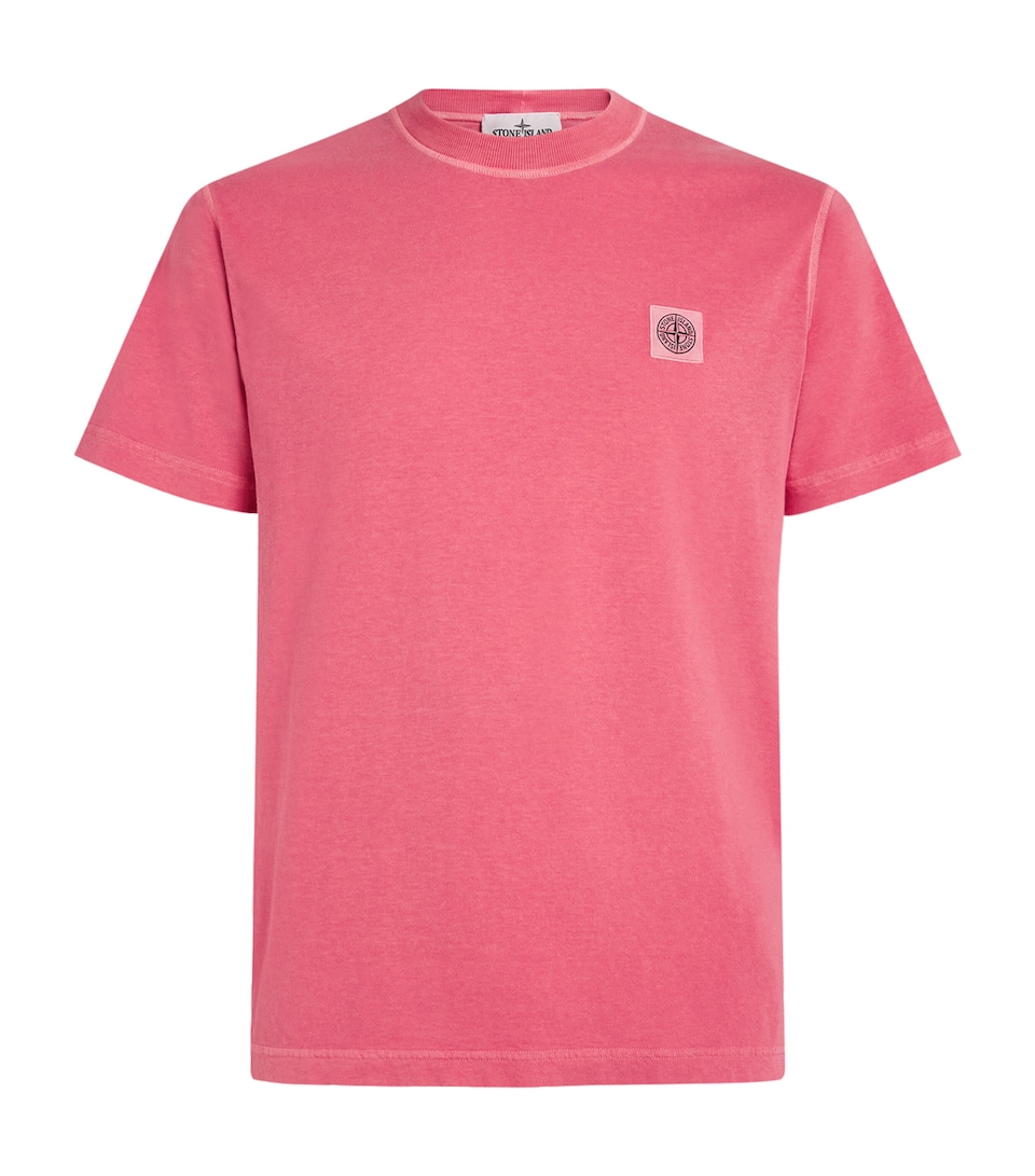 Stone Island Mens Cotton Logo T-Shirt