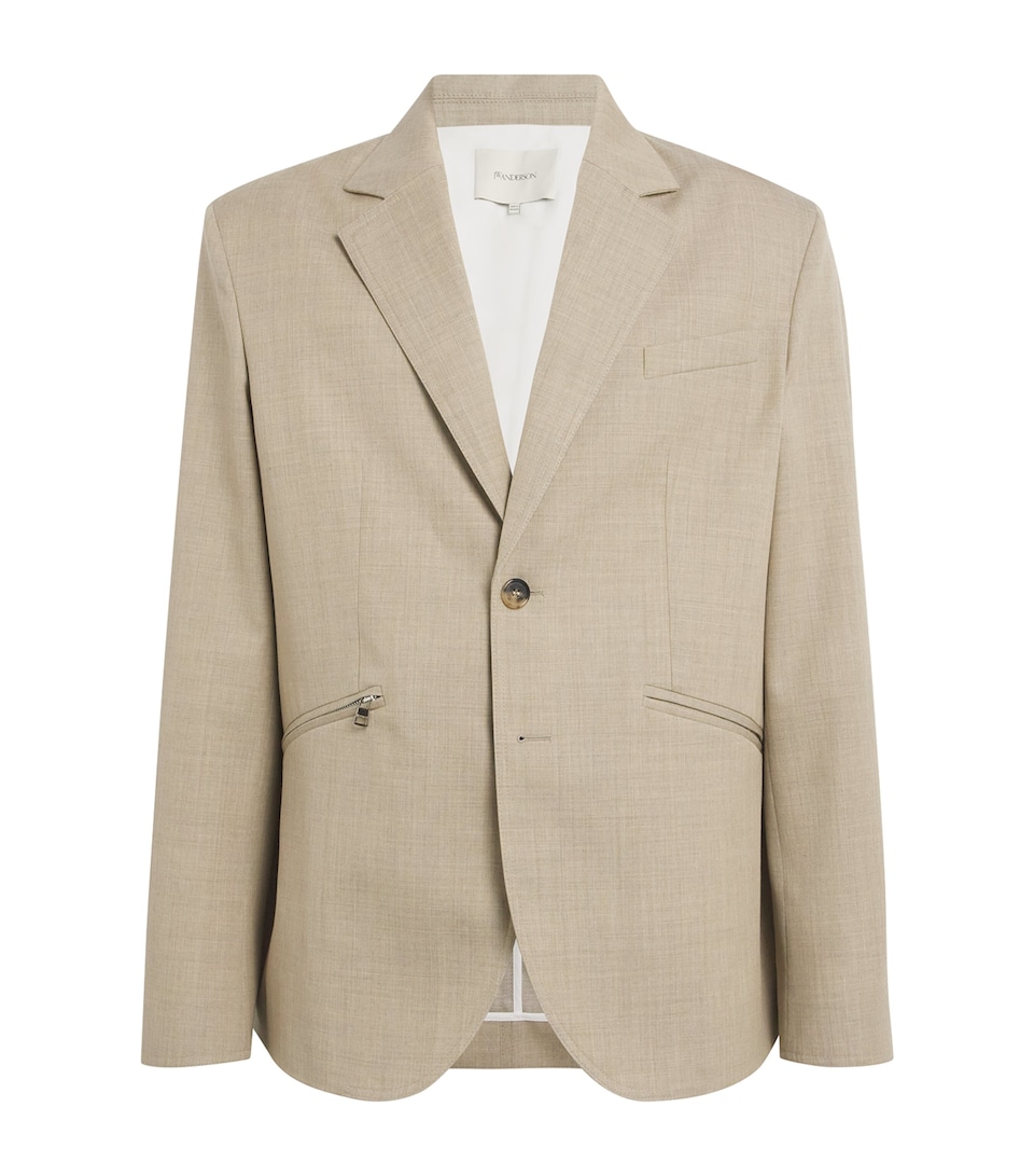 Wool Tailored Blazer