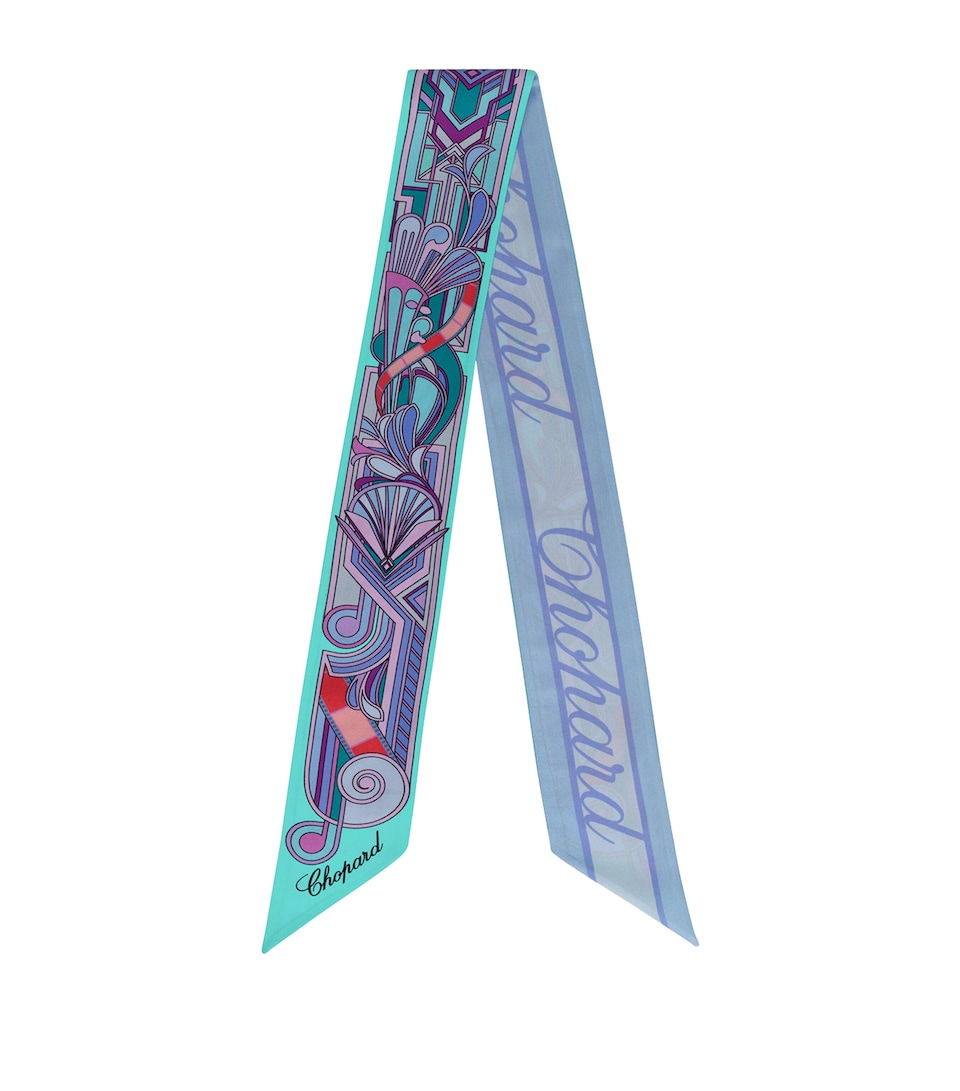 Organic Silk Printed Scarf